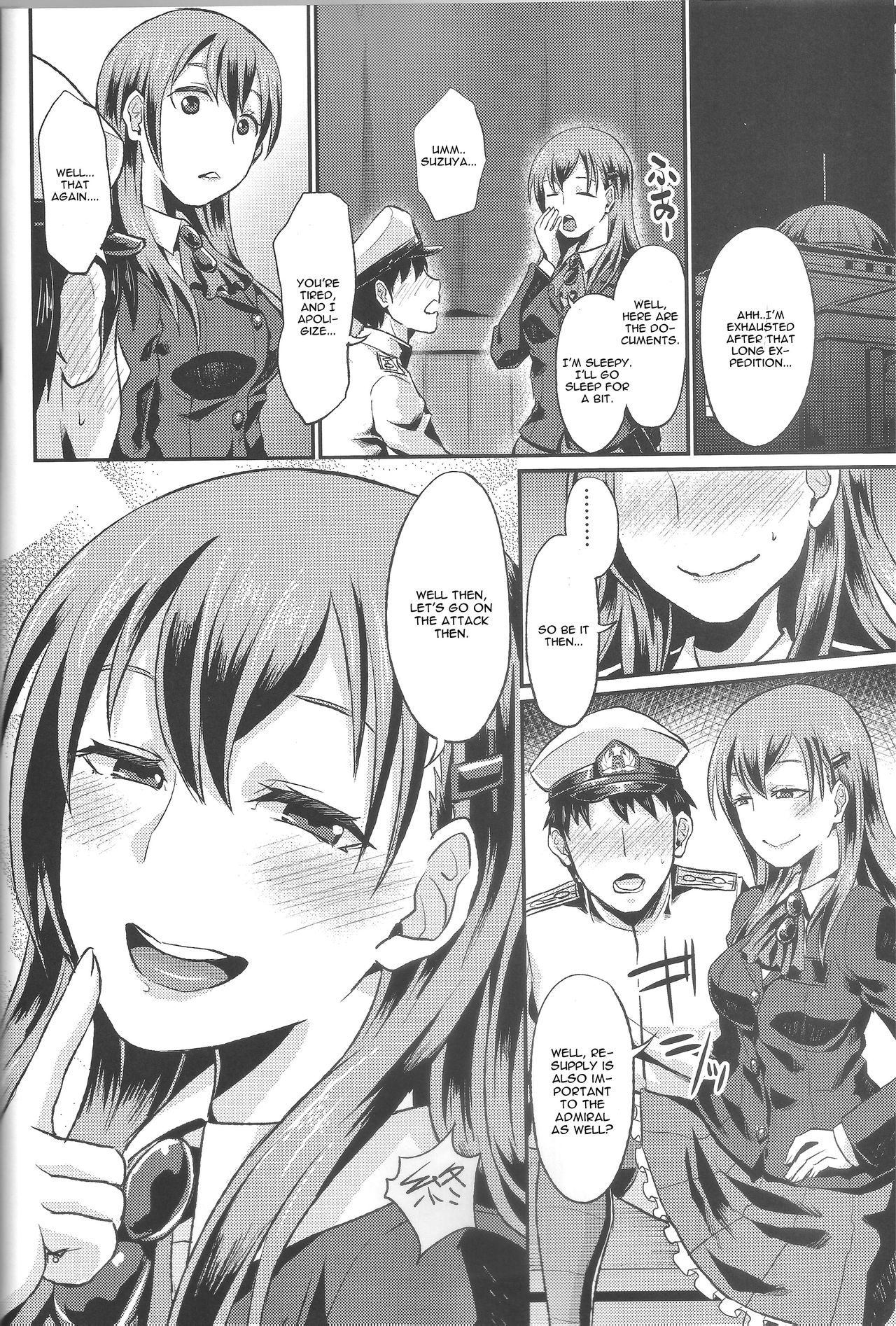 (SC65) [40Denier (Shinooka Homare)] Kanpan KneeSo de Kucchukuchu (Kantai Collection -KanColle-) [English] [CGrascal] page 19 full