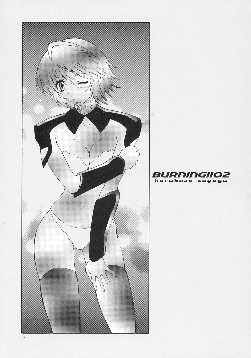 (C69) [GUST (Harukaze Soyogu)] Burning!! 2 (Mobile Suit Gundam SEED DESTINY) page 2 full