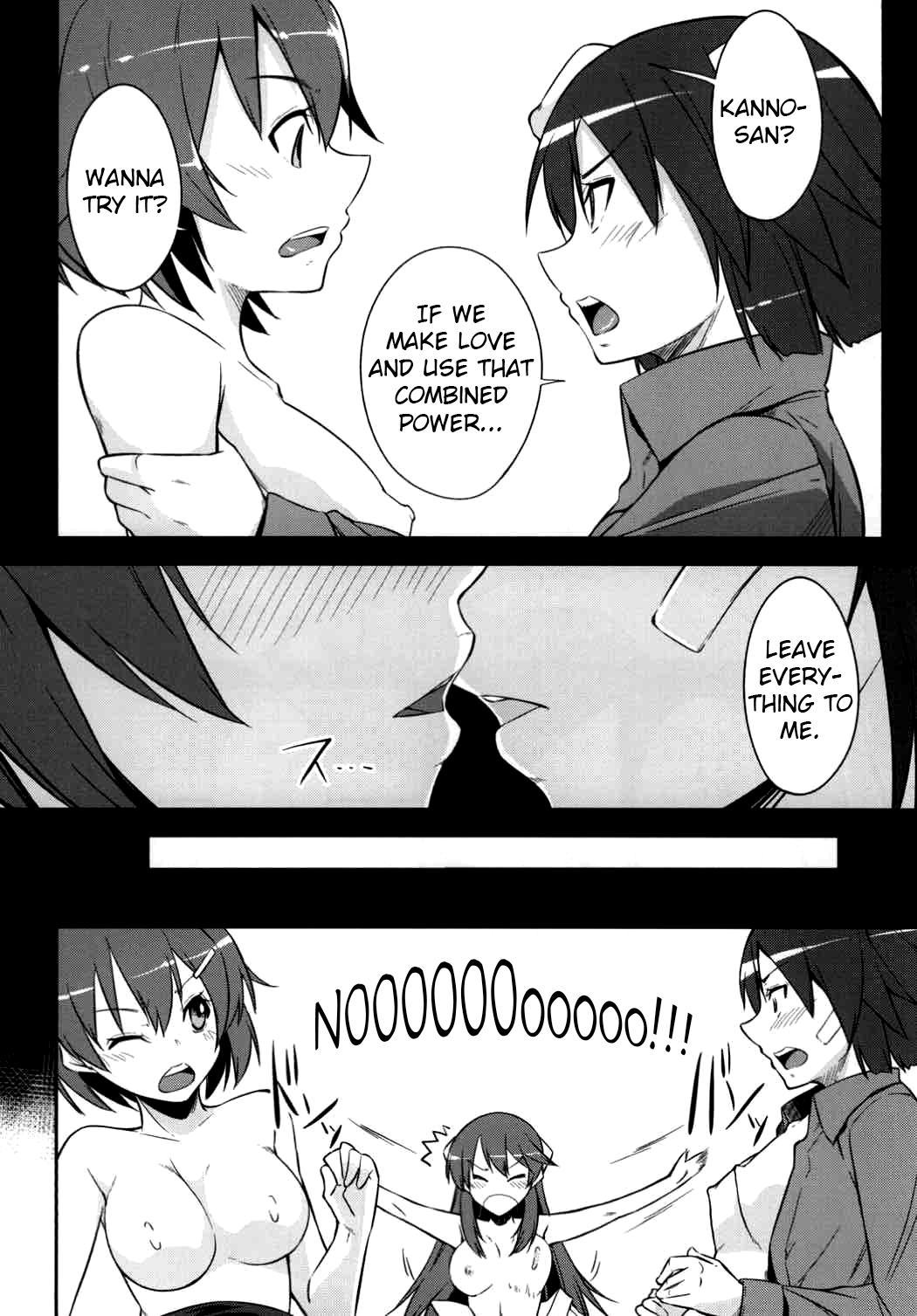 (C91) [Simfrill (Kurusumin)] Kakusei - Motomeshi wa Ai | Awakening: Seeking for Love (Brave Witches) [English] [EHCOVE] page 24 full