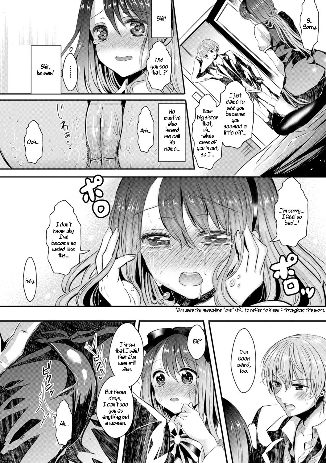 [Aji Pontarou] Onna ni Natte Koishite | I Became a Woman and Fell in Love (Kanojo e Class Change! ~Onna ni Natte Koishite~) [English] [Digital] page 10 full