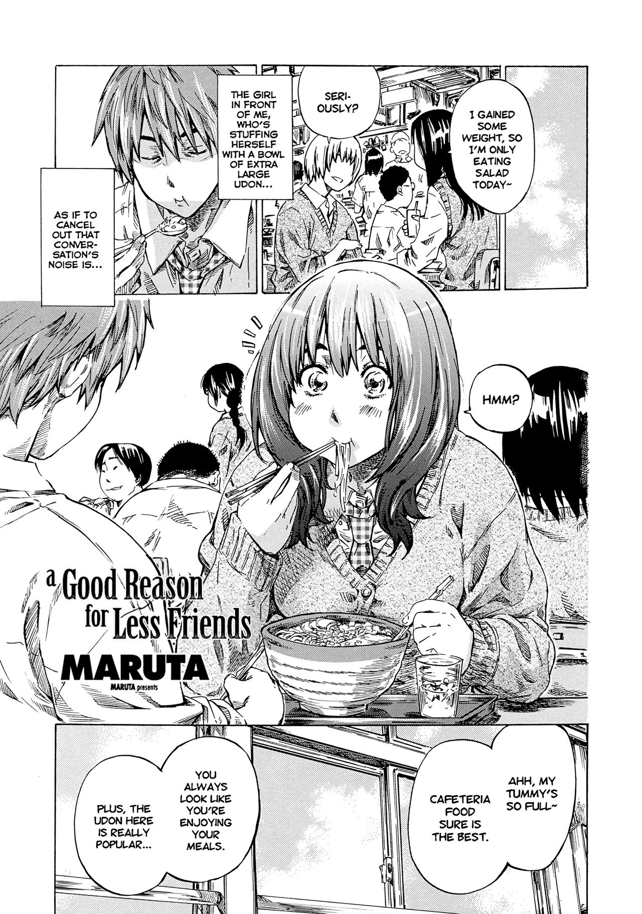 [MARUTA] Tomodachi ga Sukunakutemo Yoi Riyuu | A Good Reason for Less Friends (Kanojo Zokusei -Kimi Zoku-) [English] =TV= [Decensored] page 1 full