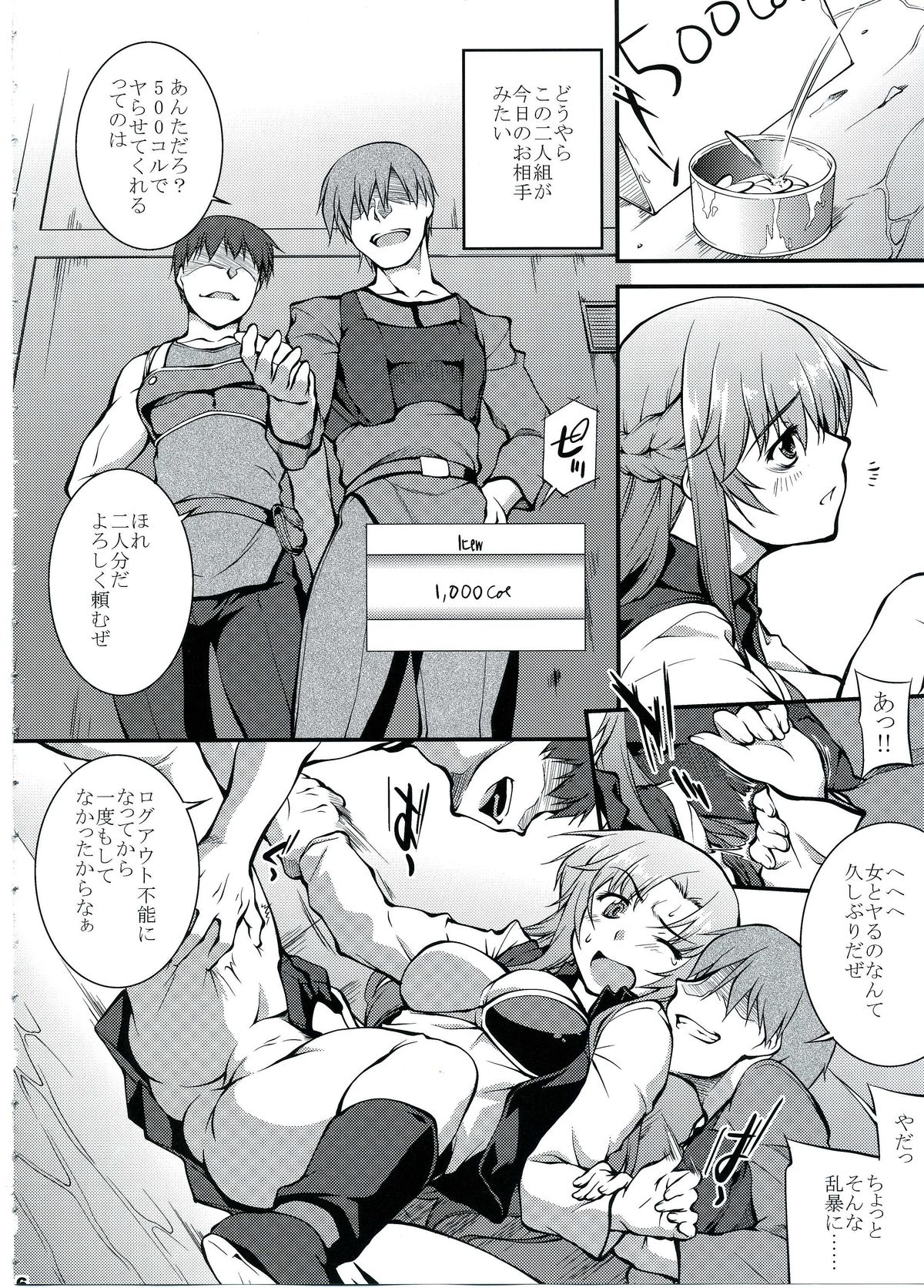 (C83) [PATRICIDE (John Sitch-Oh)] Cliché (Sword Art Online) page 5 full