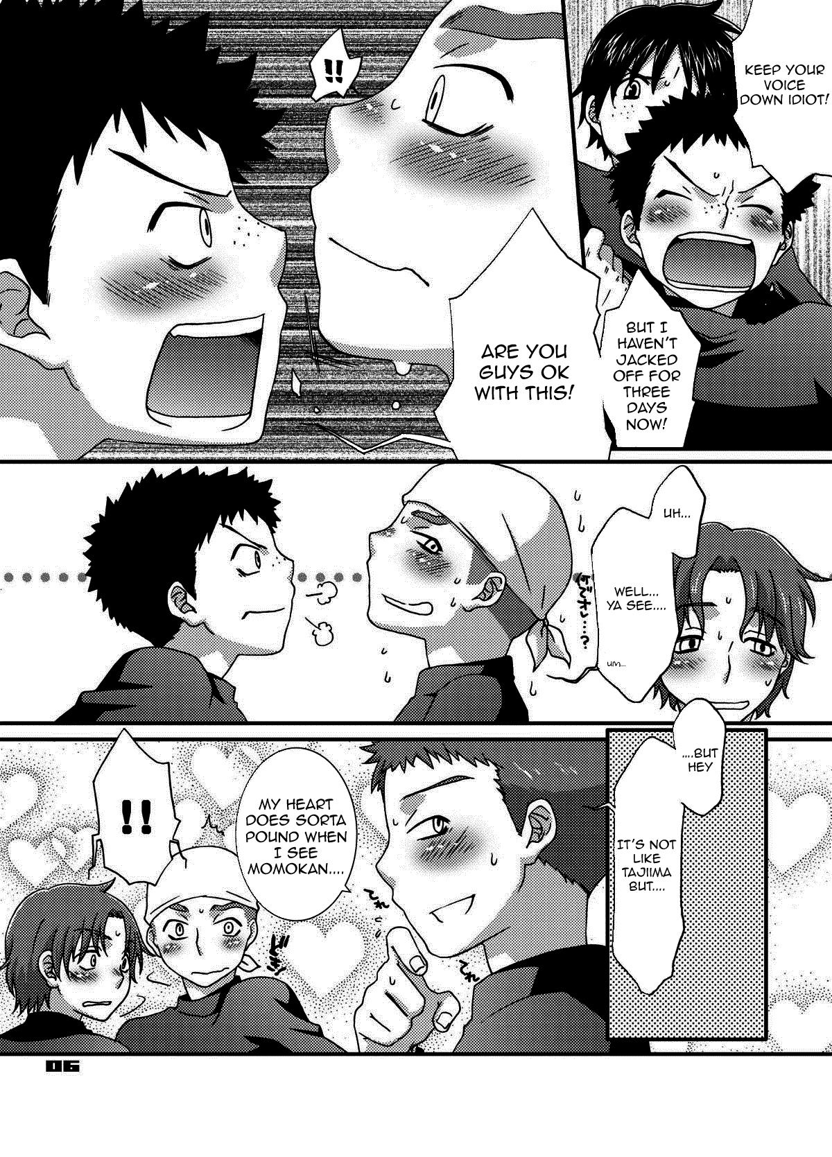 (C72) [apricot (Anji, Kuroo)] peachpie (Ookiku Furikabutte) [English] =Pineapples r' Us= page 6 full