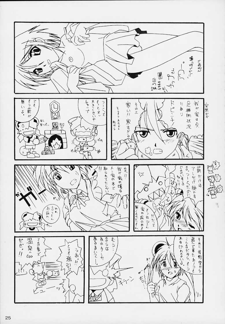 (CR28) [AKKAN-Bi PROJECT (Yanagi Hirohiko)] PA (Love Hina) page 25 full