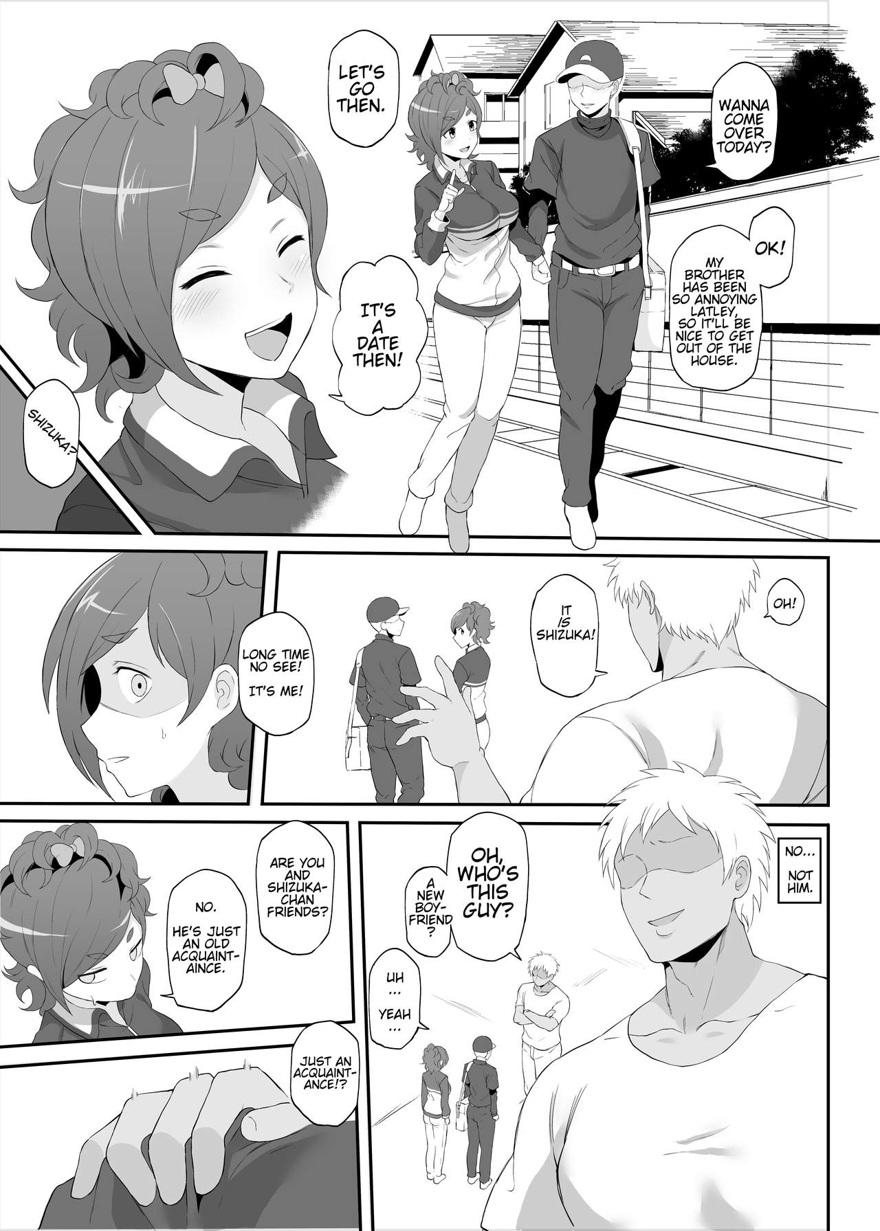 [Doushia (Terasu mc)] Netorare Ibe Kiba Shizuka | The Netorare of Kiba Shizuka (Jikkyou Powerful Pro Yakyuu) [English] {Hentaku!} [Digital] page 4 full