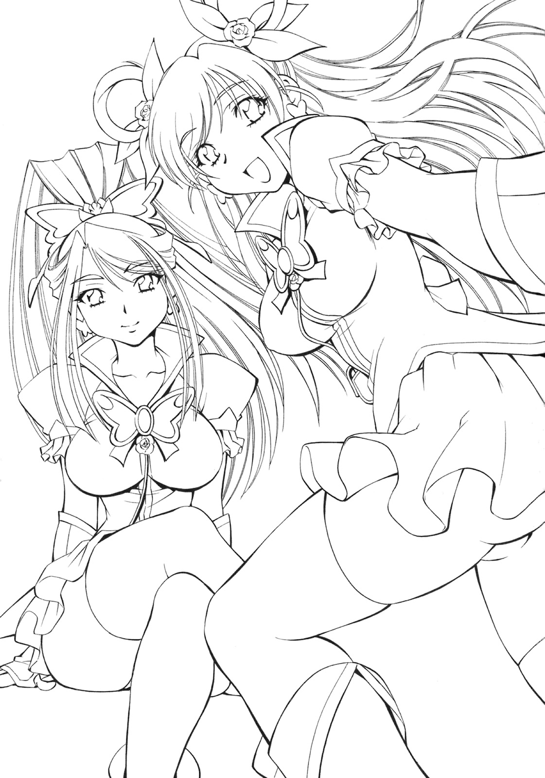 [Studio Wallaby (Nagisa Minami)] Cure Musume Karen & Nozomi (Yes! Precure 5) page 32 full