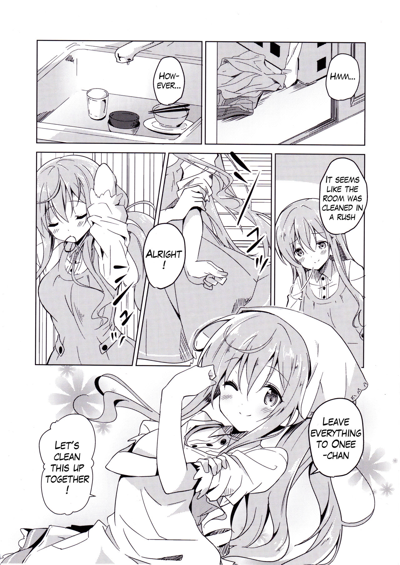 (COMIC1☆10) [Sekine (Sekine Hajime)] Gochuumon no Mocha desu | The Order is Mocha (Gochuumon wa Usagi Desu ka?) [English] {Hennojin} page 5 full