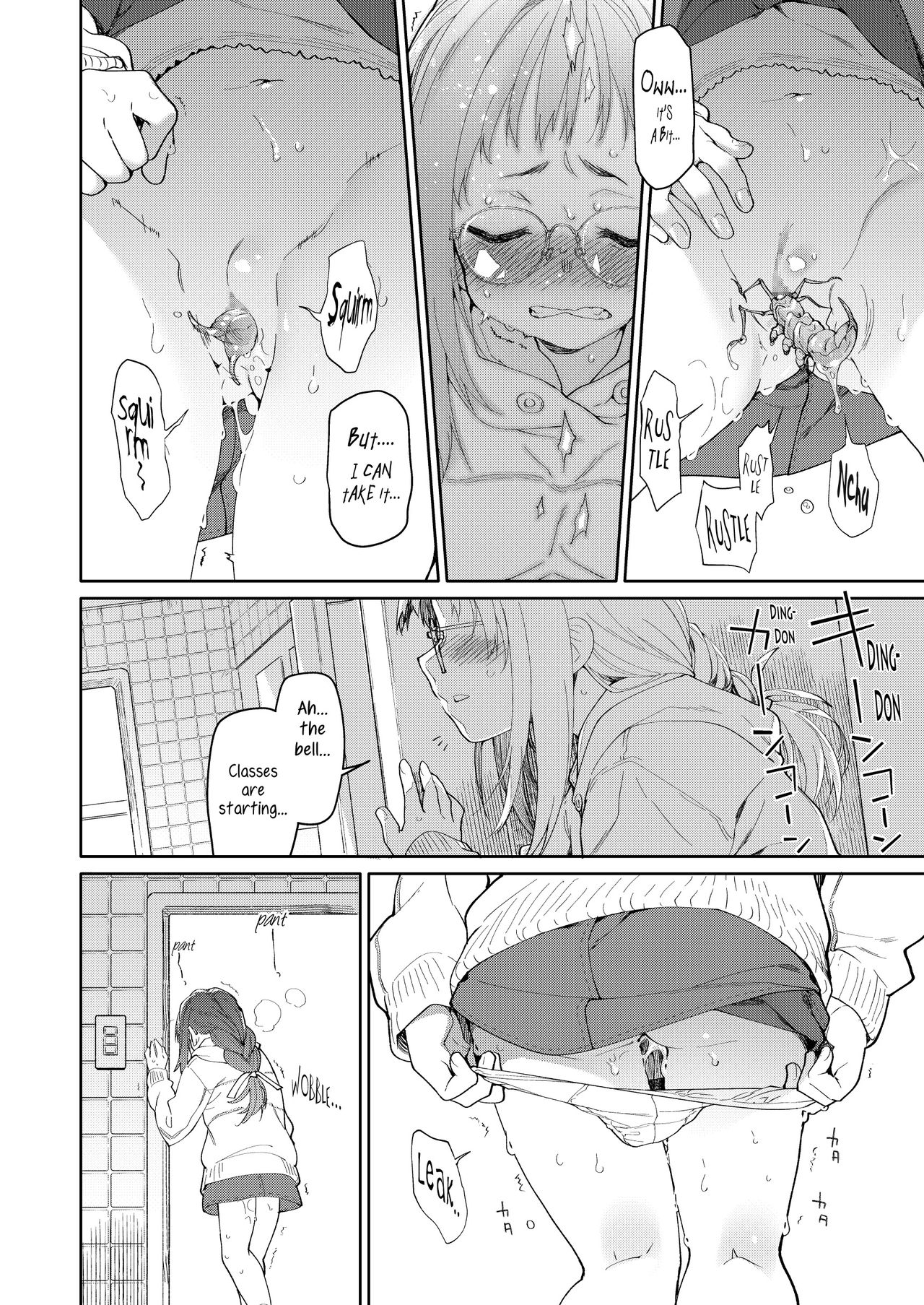 [KashiNoKi (Midori No Rupe)] Skirt to Kiseichuu [English] {Mant} [Digital] page 9 full