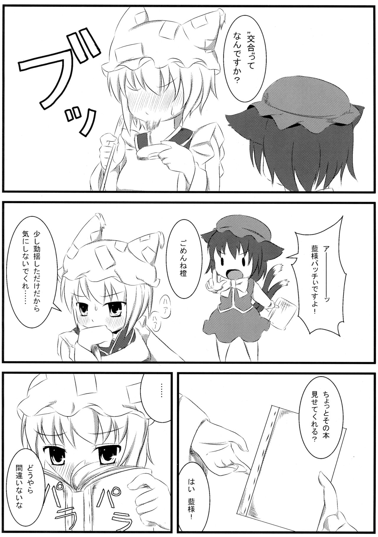 (C75) [Evo.R.B (Takayuki Hiyori)] Ranchiki! (Touhou Project) page 4 full