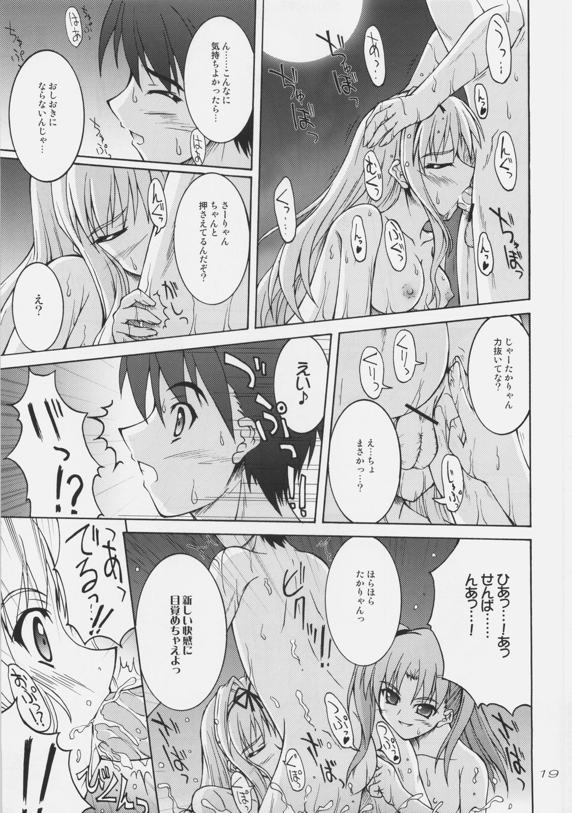 (C74)[Seitokaishitsu (Akimoto Dai)] Mujintou de Aimashou (ToHeart 2) page 18 full