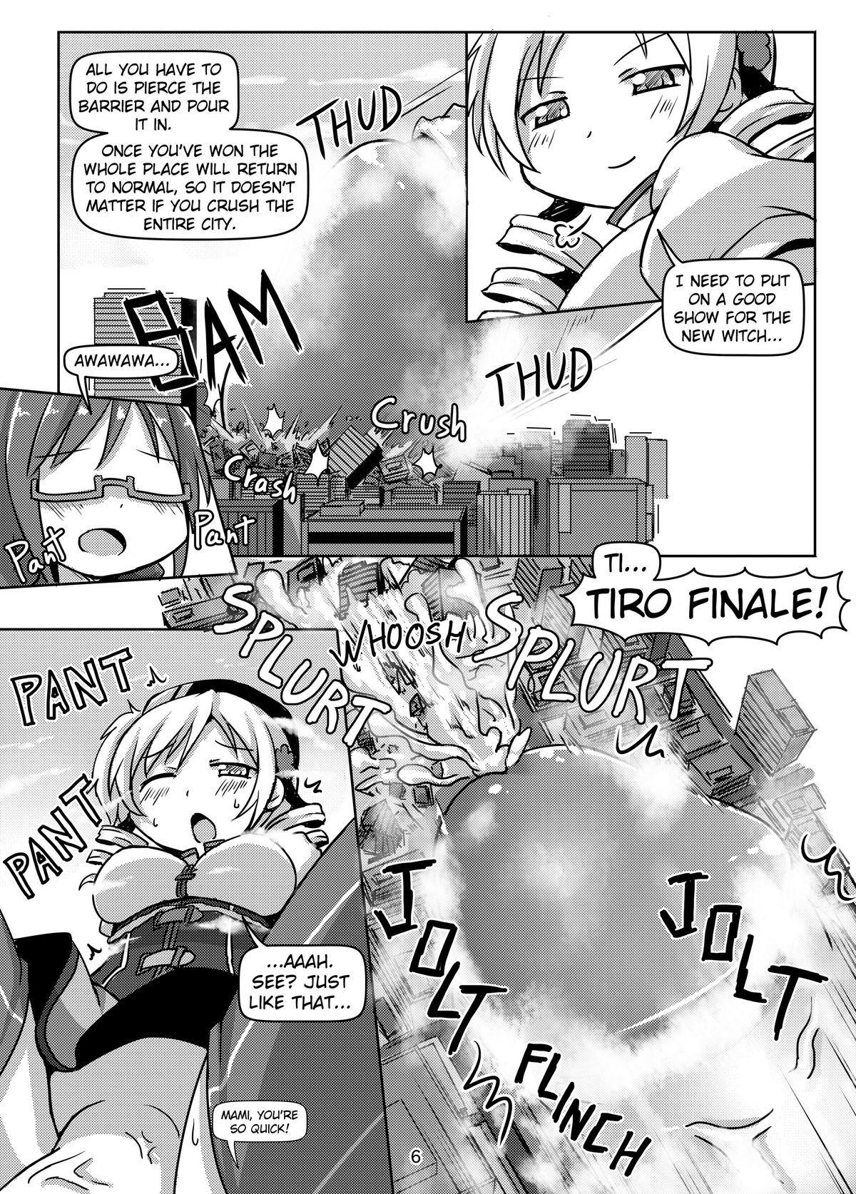 [Ochikonium (Terada Ochiko)] Kyodaika Mahou mo Arundayo!! - Gigantization Magic Exist Too!! (Puella Magi Madoka Magica) [Japanese, English] [Digital] page 23 full