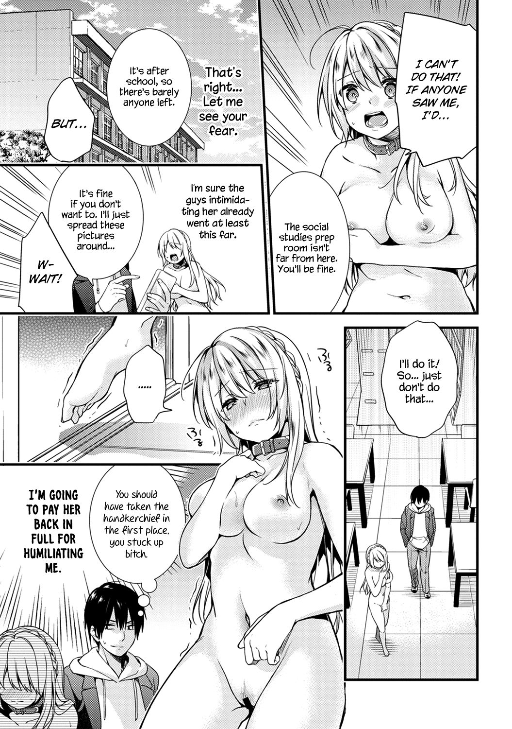 [sorani] Gakuen no Ojou-sama ga Roshutsukyou no Dohentai datta Hanashi | The Academy Princess is Actually a Perverted Exhibitionist Ch. 1 [English] [LWB+RL] [Digital] page 10 full