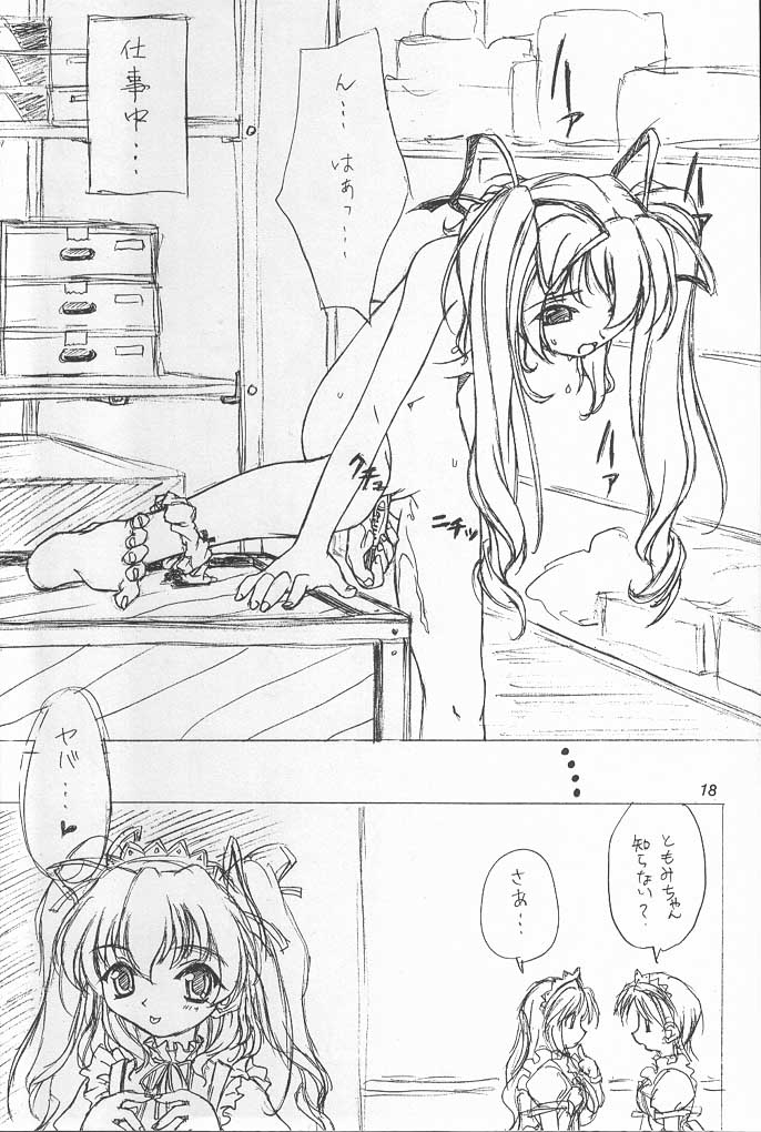 (C56) [MEKONGDELTA & DELTAFORCE, Kouyadou] TOMOMI-X (Welcome to Pia Carrot!! 2) page 17 full