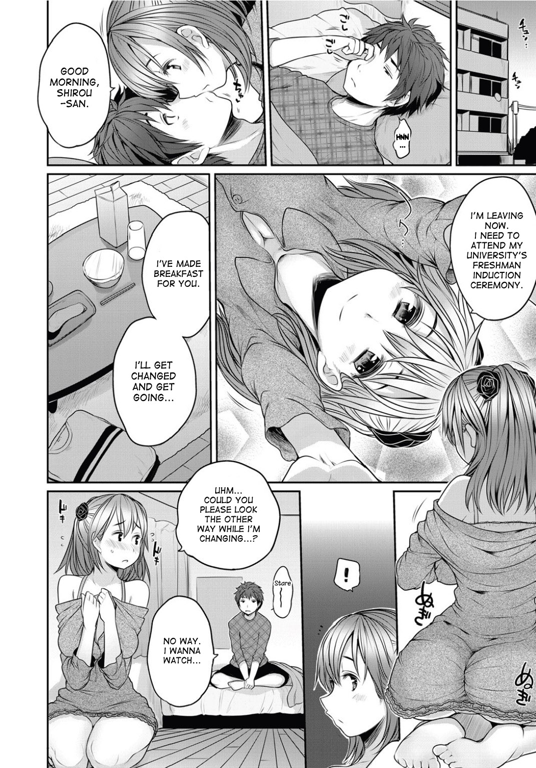 [Mukoujima Tenro] Mutual Jealousy ~ Mio and Shirou (COMIC Penguin Club 2012-05) [English] {desudesu} [Digital] page 2 full