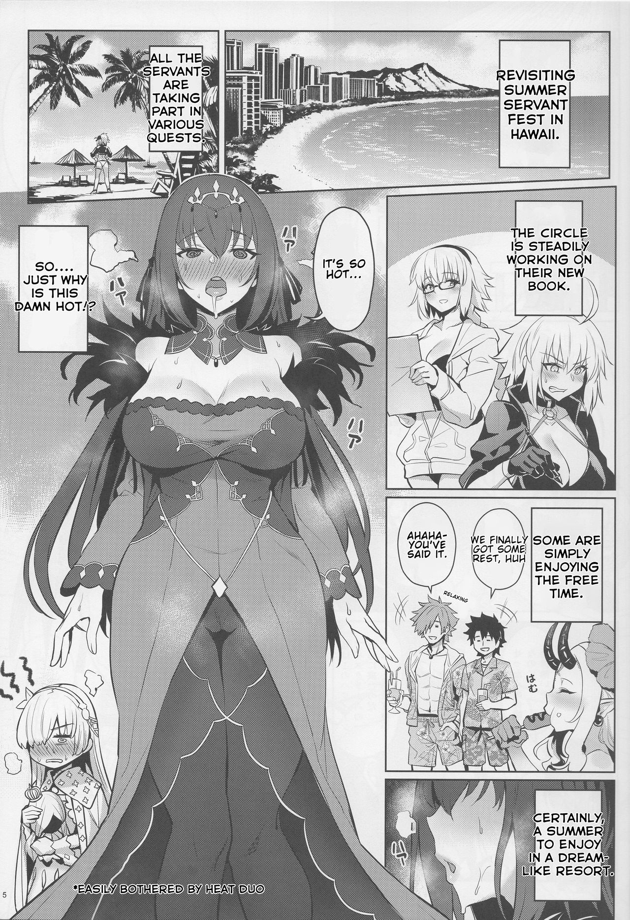 (C96) [COMEX (Zhen Lu)]  Atsugari na Joou-sama | Heat-sensitive Queen (Fate/Grand Order) [English] [Shuten Doujin] page 3 full