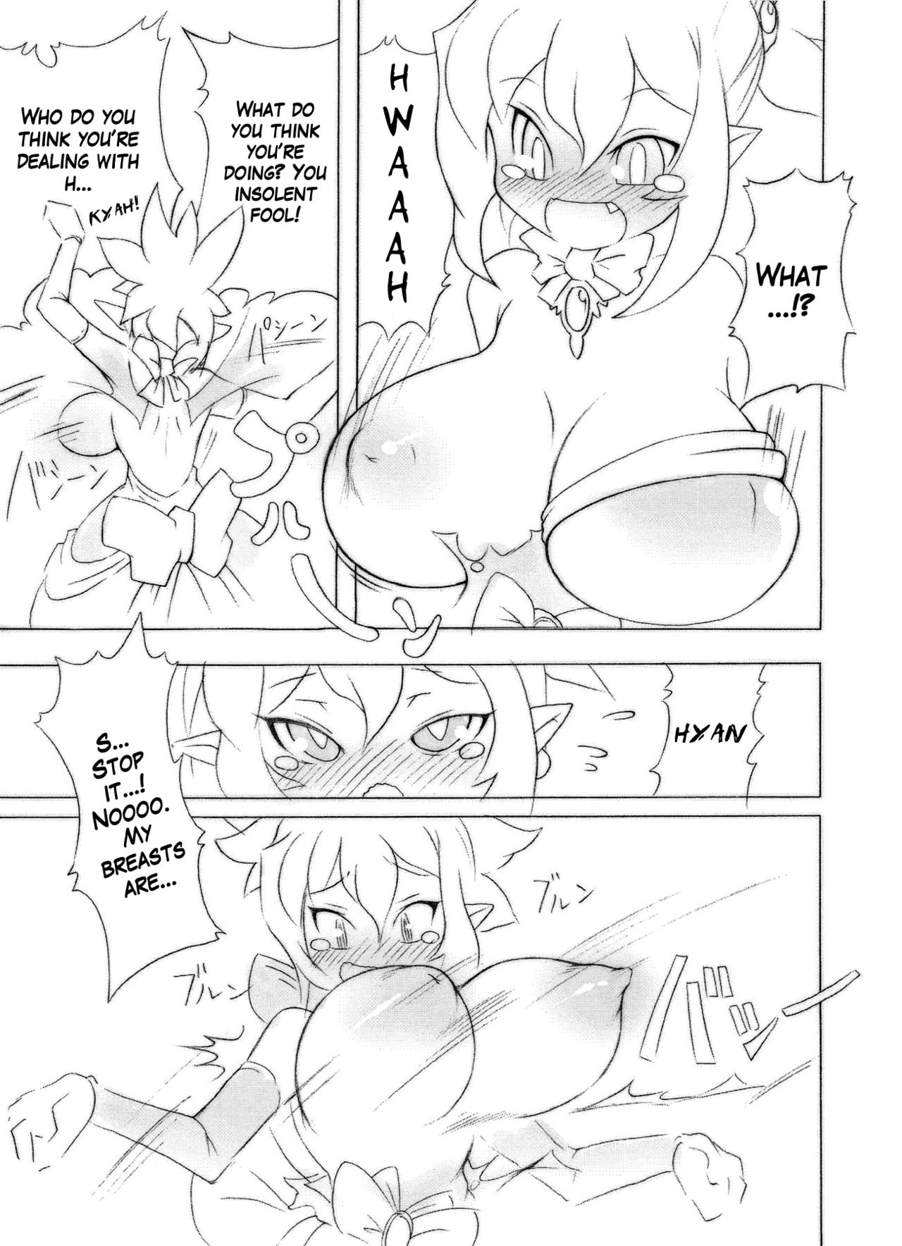 (COMIC1☆3) [Momochichi (noise)] Royal Oppai Chichi Binta (Disgaea) [English] {Hennojin} page 5 full