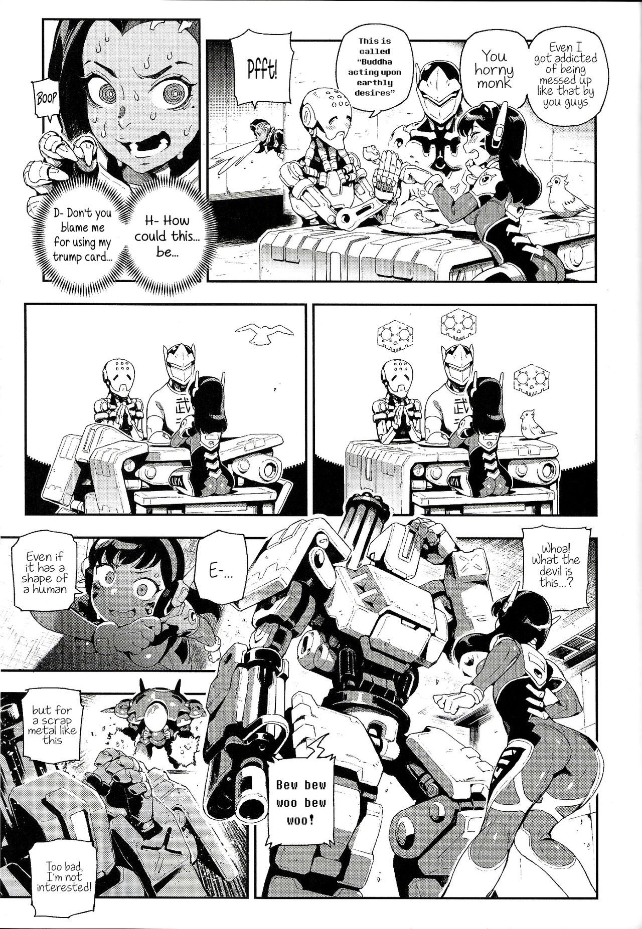 (FF30) [Bear Hand (Fishine, Ireading)] OVERTIME!! OVERWATCH FANBOOK VOL. 2 (Overwatch) [English] [atomicpuppy] page 16 full