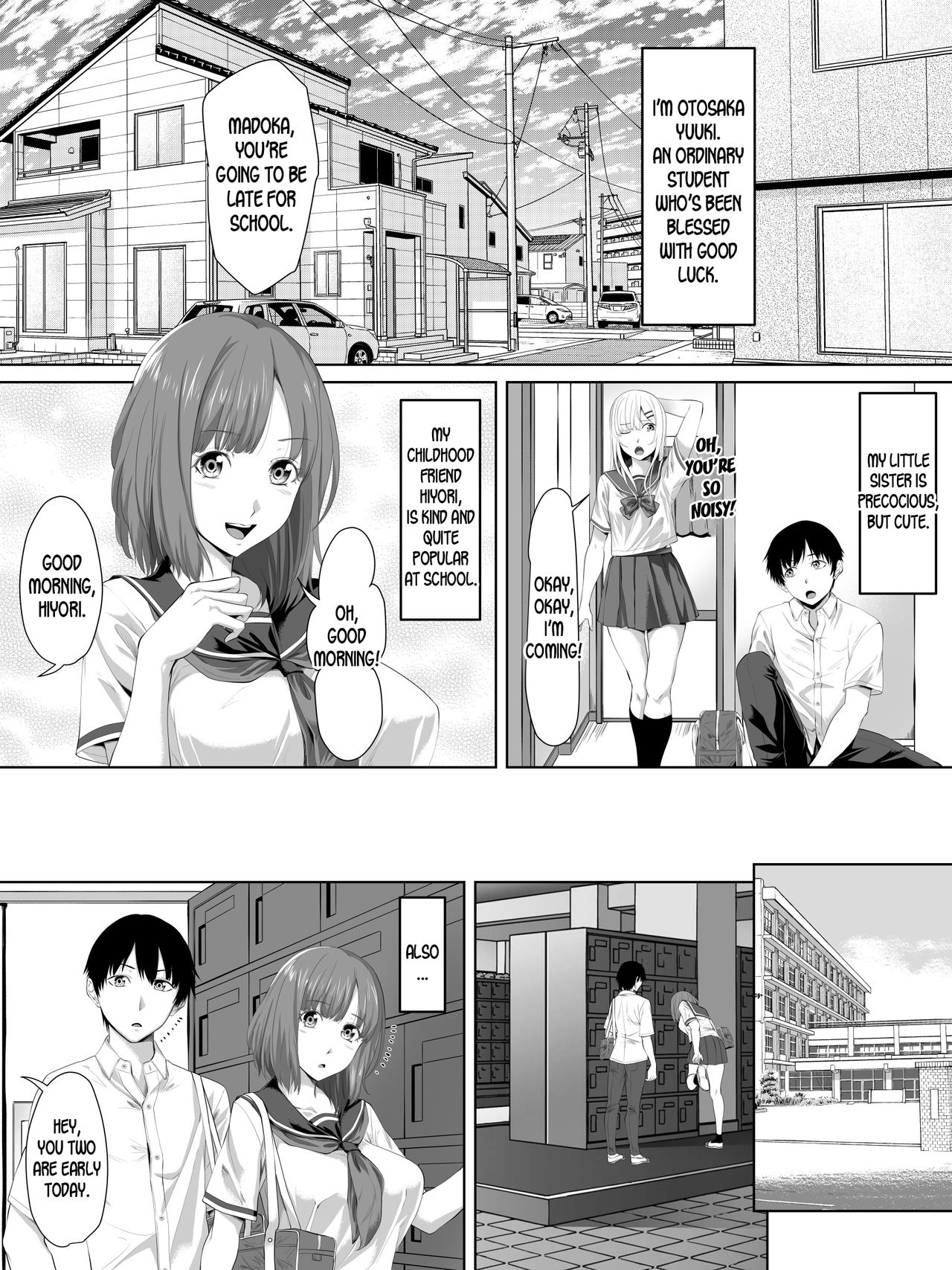 [Turquoise (Arsenal)] Galge no Shujinko no you na Motemote Danshi ga Rokka no Juunin ni Naru Made + Omake [English] [desudesu] page 2 full