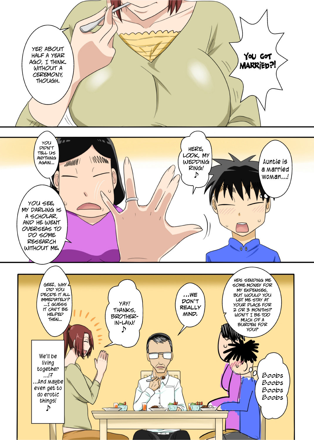 [Freehand Tamashii] Muchi-Muchi Kyojo no Oba-chan to Eroi Koto Suru ze! [ENG] {pesu & psyburn21} page 6 full