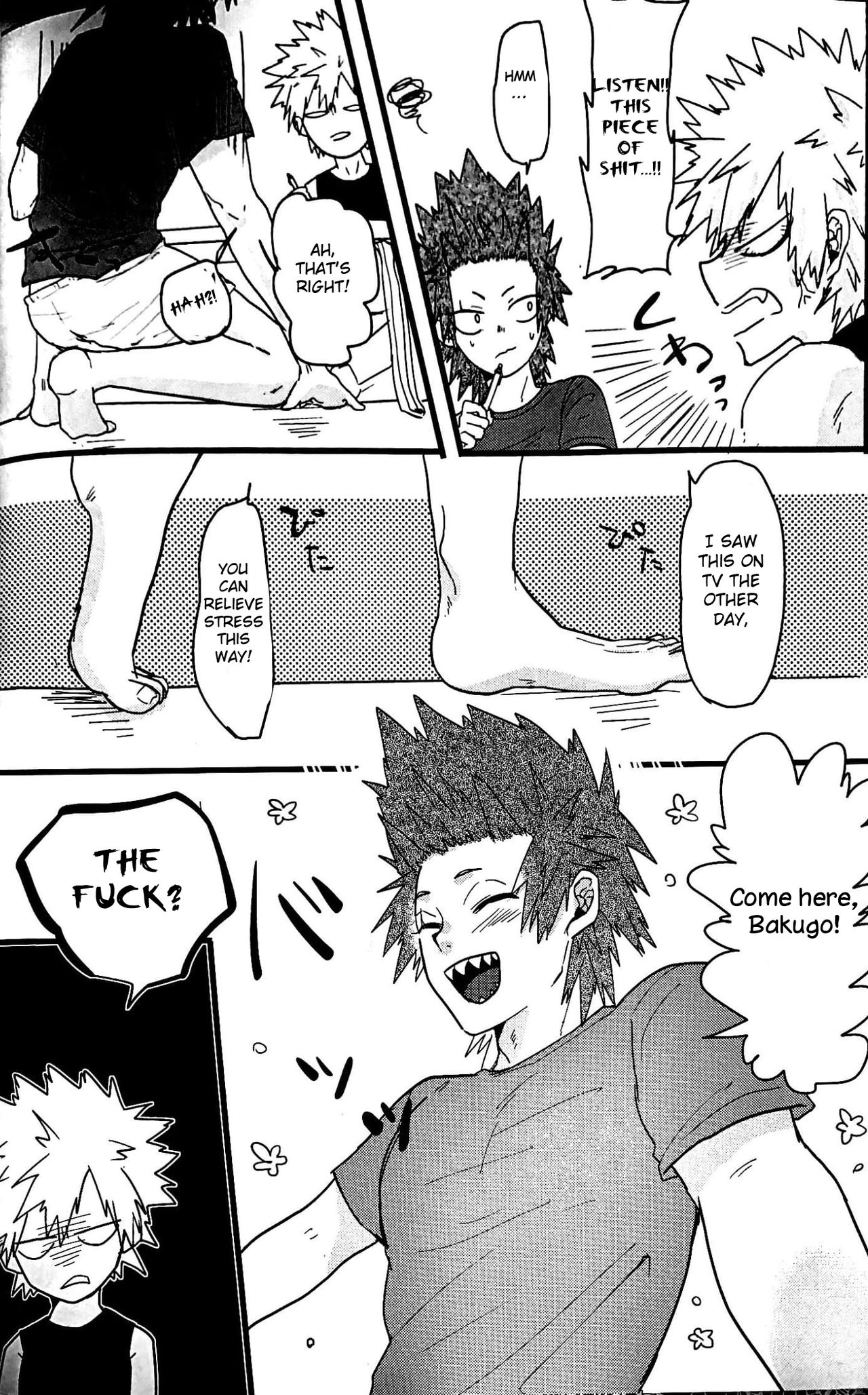 (Douyara Deban no Youda! 8) [ZAZA (N)] Heart ni hi o Tsukete! (Boku no Hero Academia) [English] [Otokonoko Scans] page 3 full