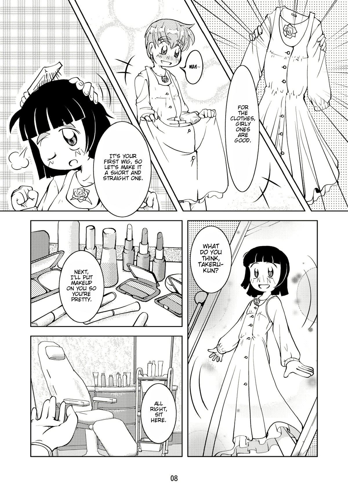 [B.C.A.] Crossdressing Boys Assemblage [English] page 8 full