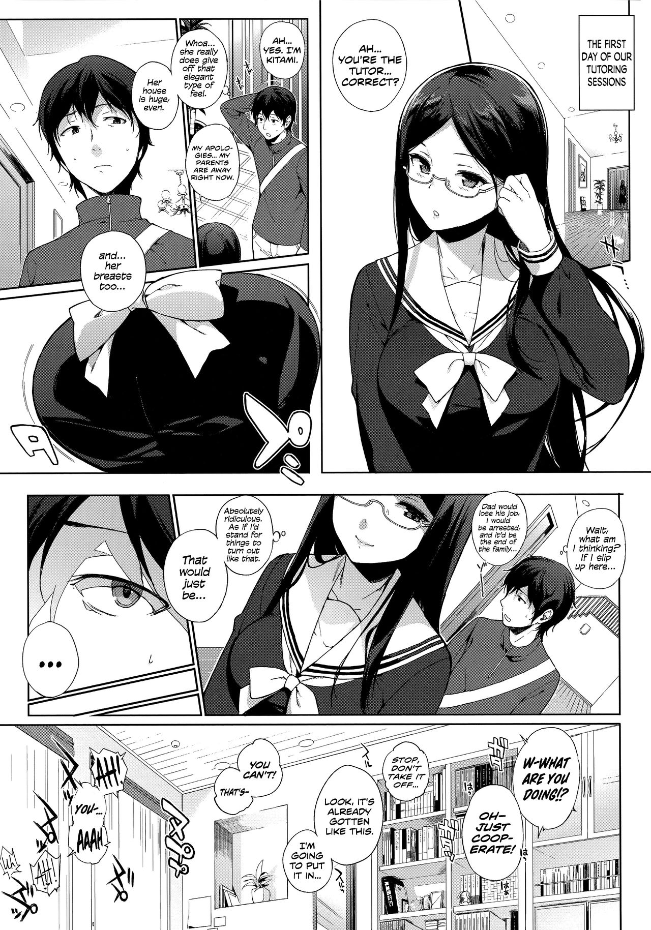 [Sasamori Tomoe] Houkago no Yuutousei Ch. 4, 6-8 + Appendix [English] [NecroManCr, Facedesk] page 36 full