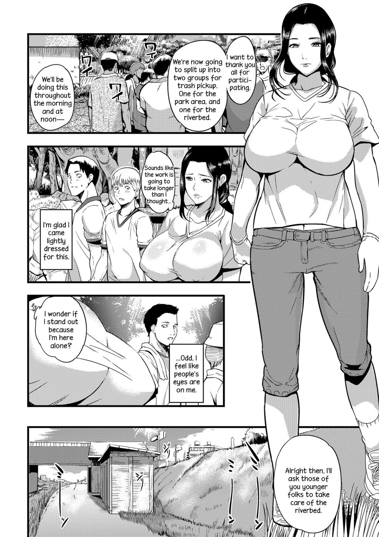 [Hanpera] Oku-san ga Shiranai Kairaku | The Pleasure Married Women Do Not Know [English] [Mr.Dirtbag] [Digital] page 8 full