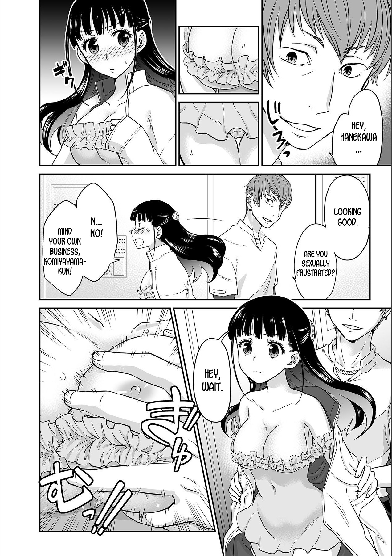 [Rojiro] Kare to no Sex ja Ikenai kara… Atashi no Koko ni Irete Hoshii no Ch.2 [English] [desudesu] page 10 full