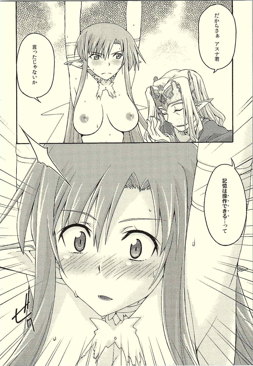 [sandglass (Uyuu Atsuno)] ochiru -asuna- (Sword Art Online) page 13 full