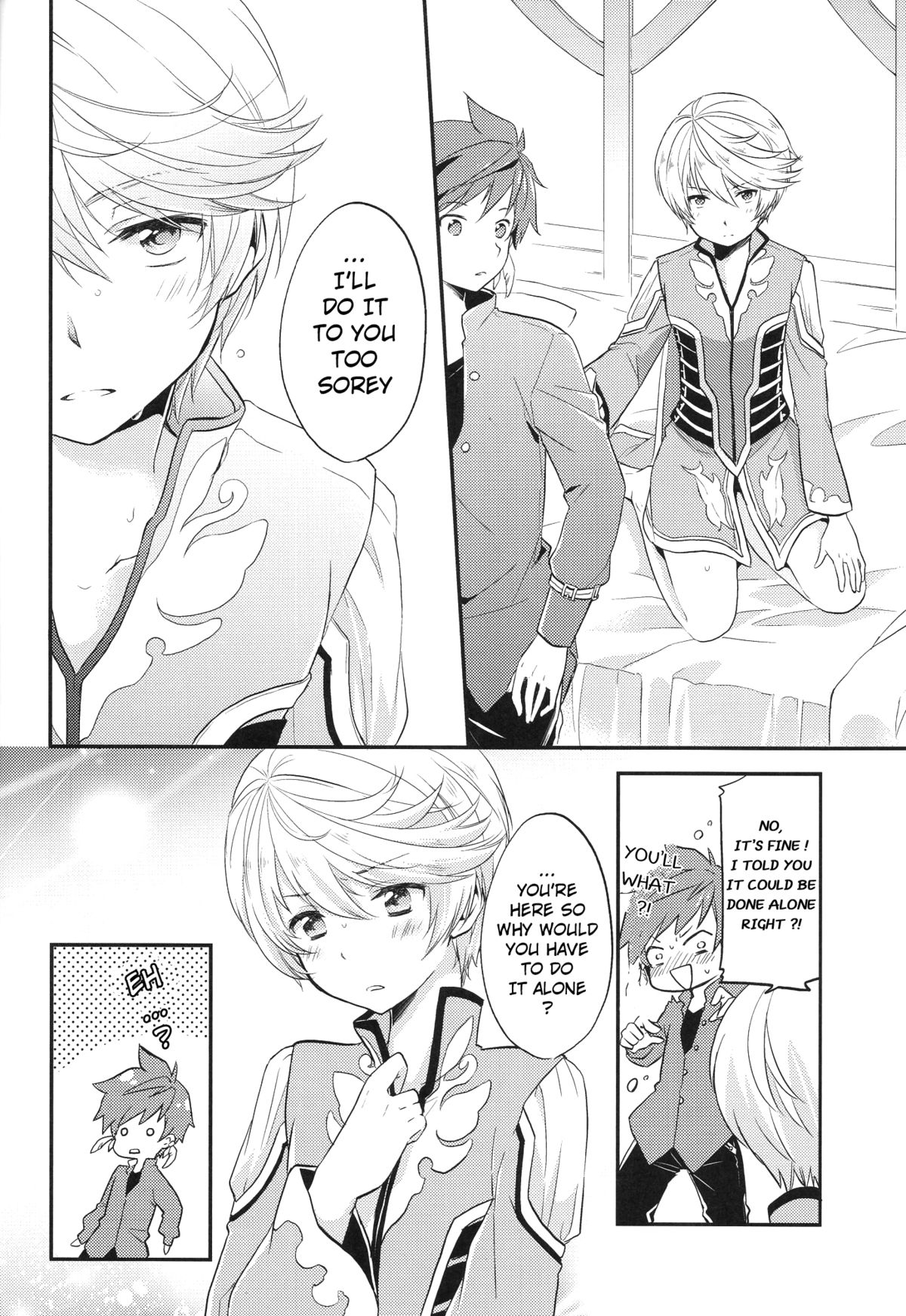 (HaruCC20) [DearMyFriends (Yukako)] Datte Dare mo Oshiete Kurenai | That's because nobody taught me (Tales of Zestiria) [English] [Doushi no Jikan Scanlations] page 16 full