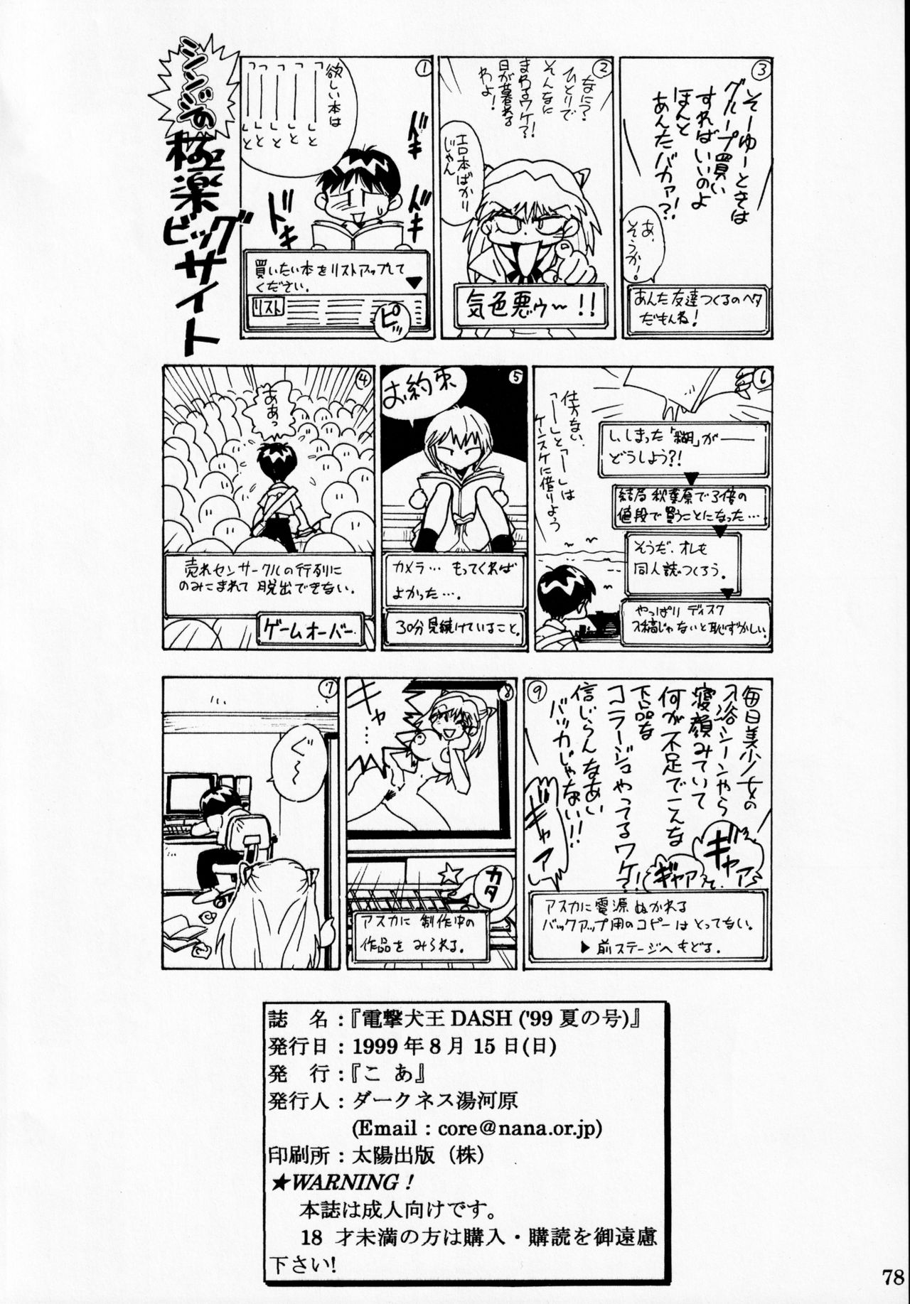 [Koa (Various)] Dengeki Inuoh DASH ('99 Summer version) (Various) page 79 full