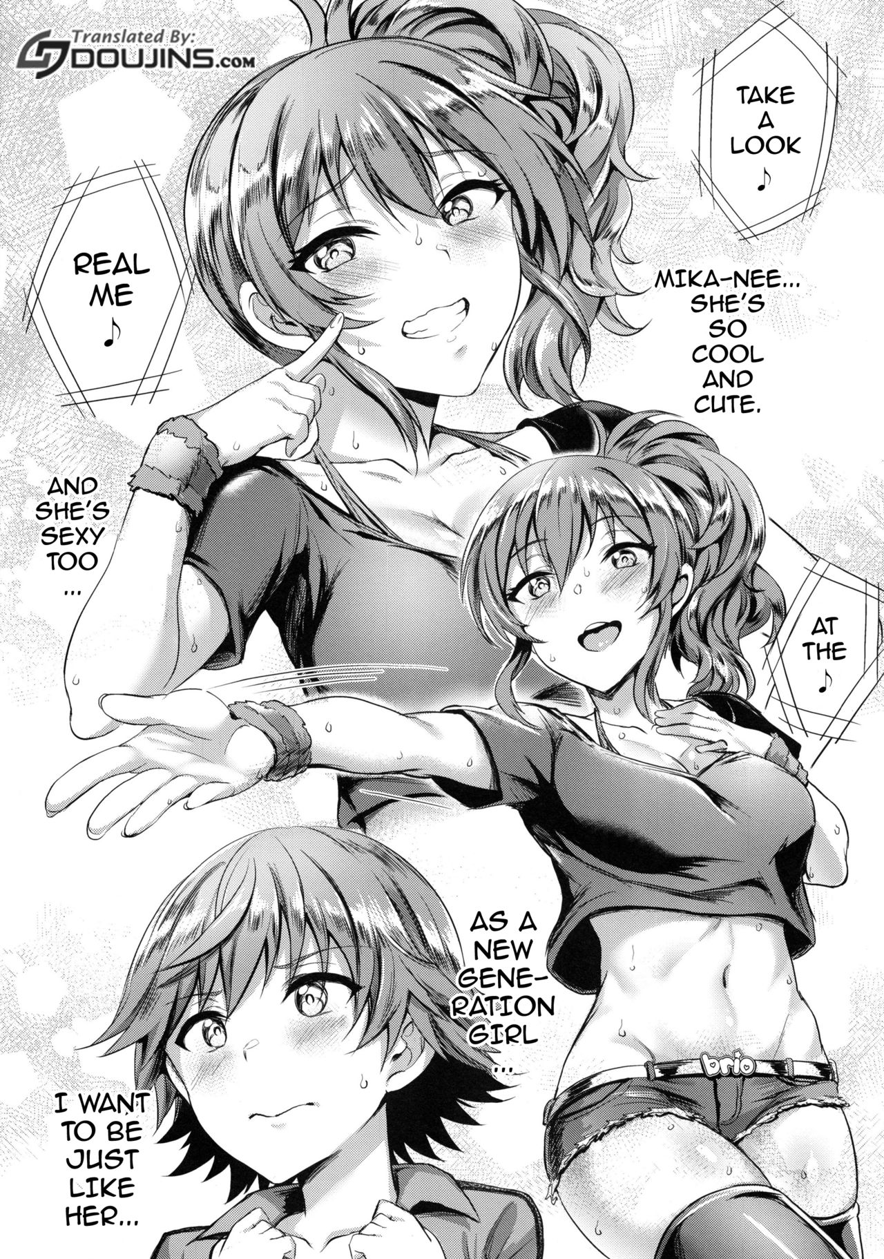 (C92) [BRIO (Puyocha)] Mika-nee no Tanryoku Shidou - Mika's Guide to Self-Confidence (THE IDOLM@STER CINDERELLA GIRLS) [English] {doujins.com} page 3 full