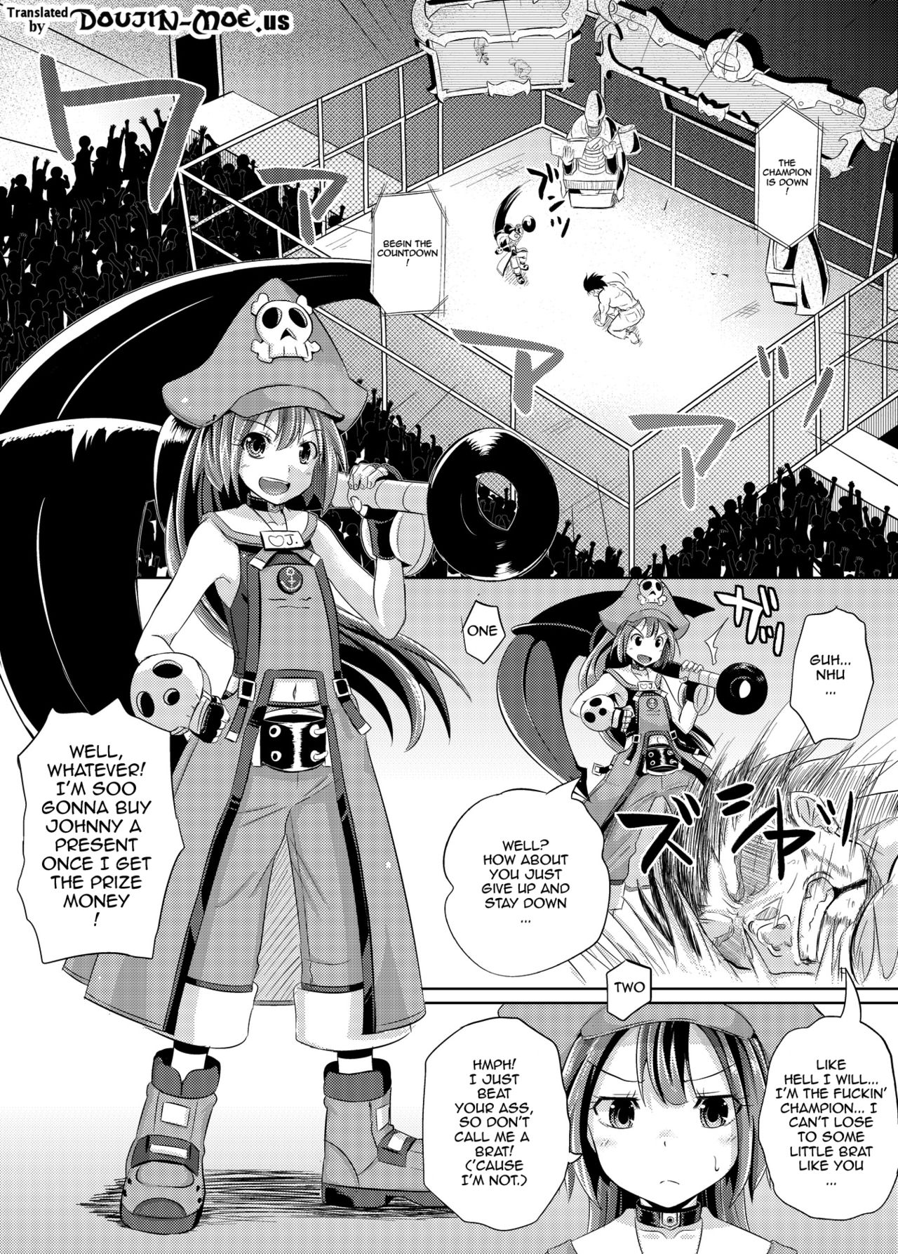 [Tonkotsu Fuumi (Ponkotsu)] May-chan Battle Arena (Guilty Gear) [English] {doujins.com} [Digital] page 2 full