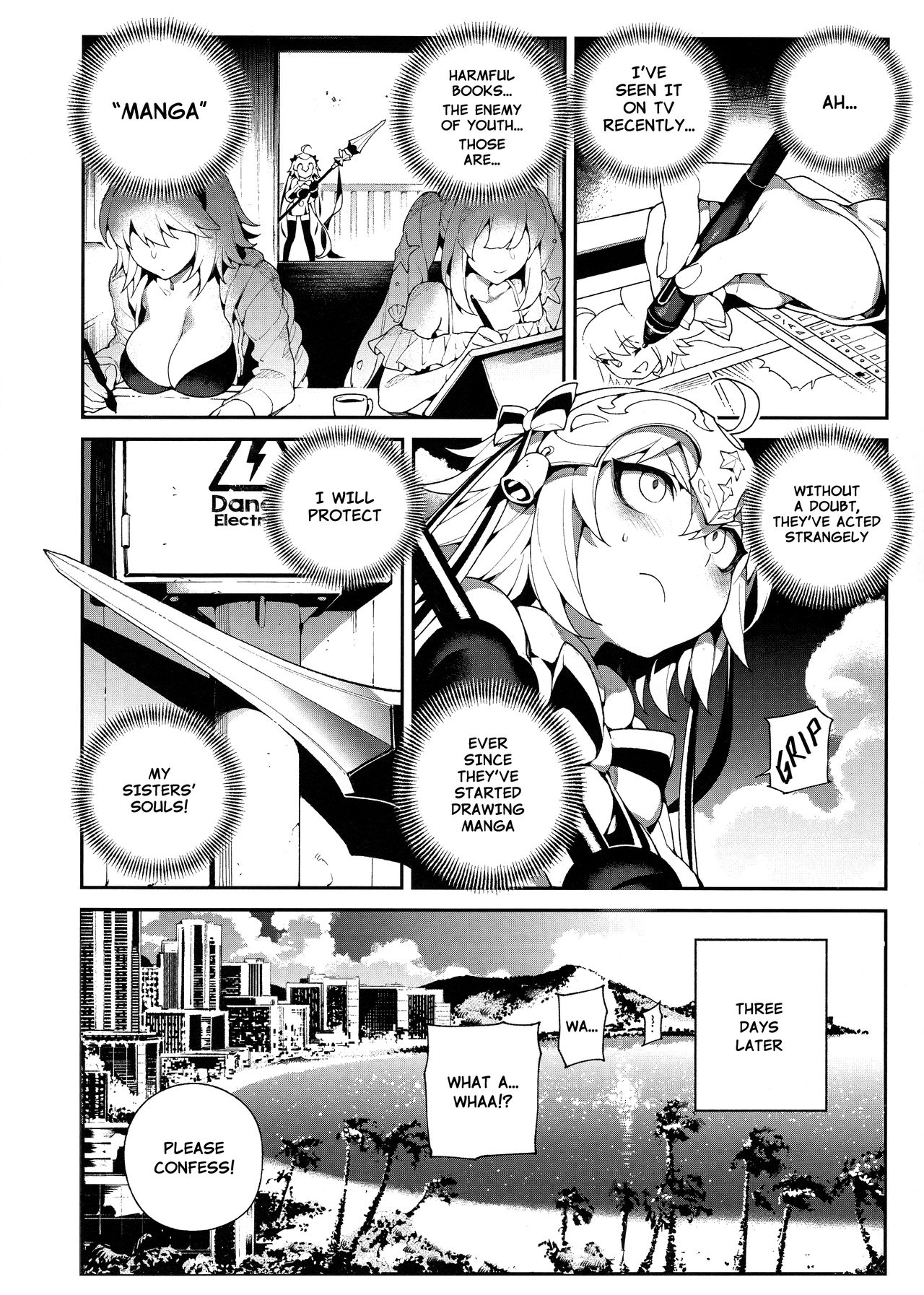 [Bear Hand (Fishine, Ireading)] CHALDEA MANIA・Kuro & Shiro | CHALDEA MANIA・Black & White (Fate/Grand Order) [English] [Nishimaru] page 6 full