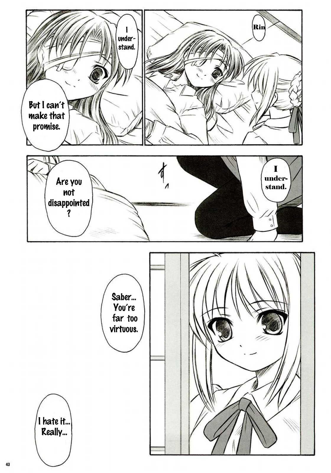 (C66) [Yakan Hikou (Inoue Tommy)] Alstromeria (Fate/stay night) [English] page 42 full