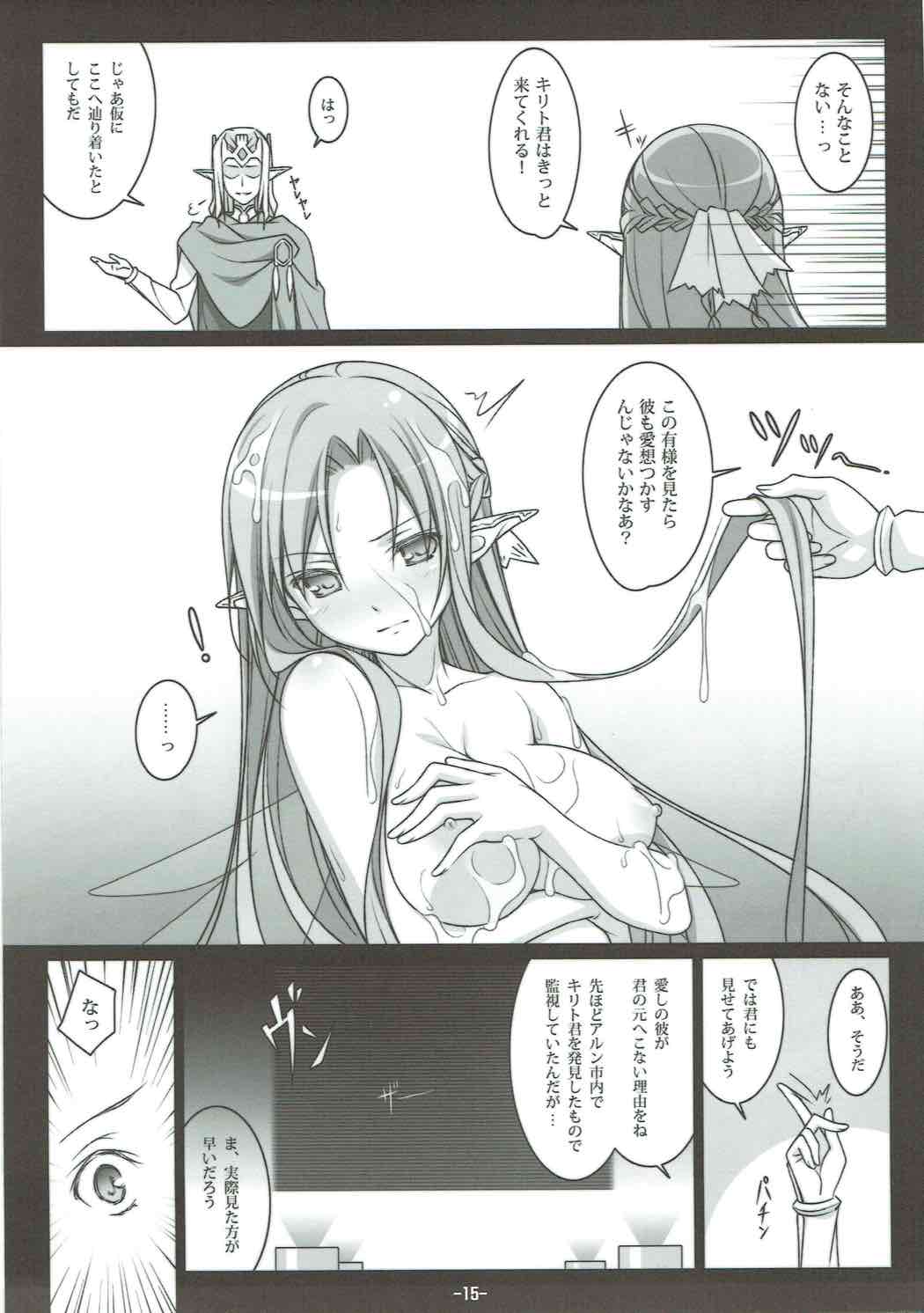 (C83) [Yuusha-sama Go-ikkou (Nemigi Tsukasa)] FOOL'S GARDEN (Sword Art Online) page 14 full