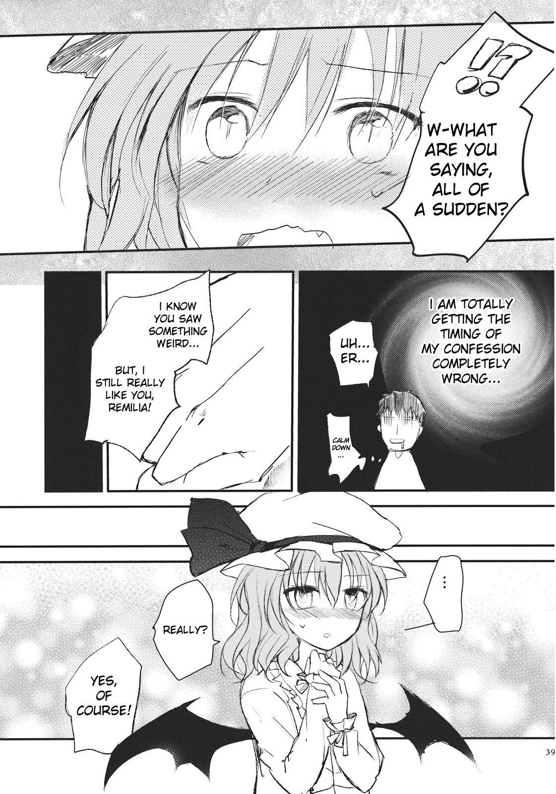 (Reitaisai 9) [Mikkamisaki (Nadzuka)] Remilia ga Genjitsukyou Iri | Remilia in My Hometown in Reality (Touhou Project) [English] [Yendi] page 39 full