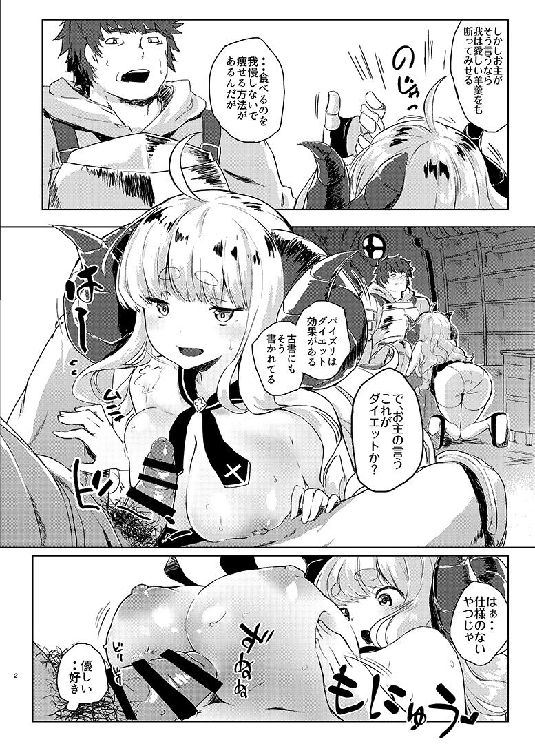 [Nukidokoro. (Roteri)] Tanomaretara Kotowarenai Anira wa Mugen ni Kawaii (Granblue Fantasy) [Digital] page 4 full