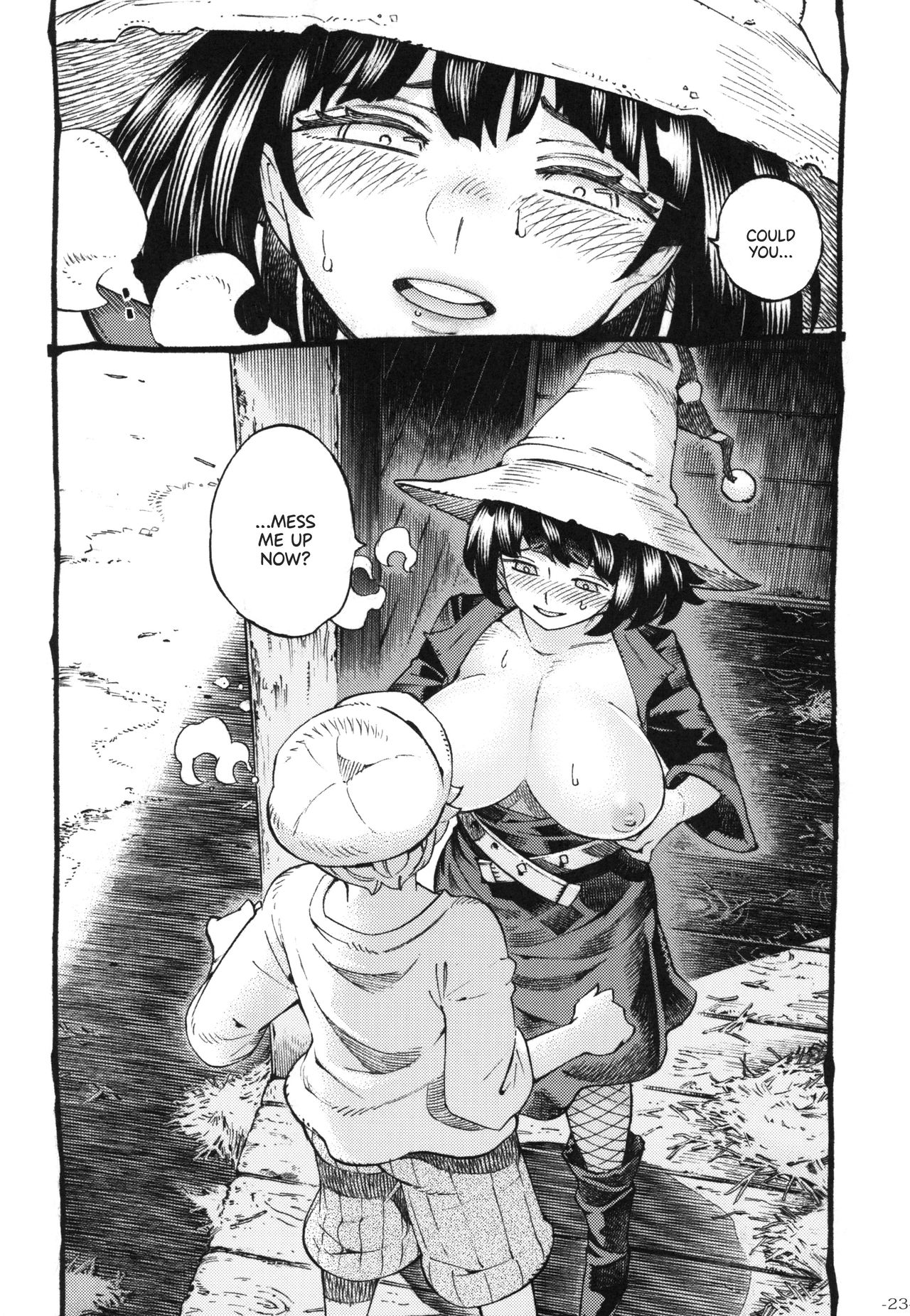 (COMITIA130) [Naivta (Nishi Yoshiyuki)] Majo wa Kekkyoku Sono Kyaku to 2 | The Witch Ended Up... 2 [English] [Panatical] page 22 full