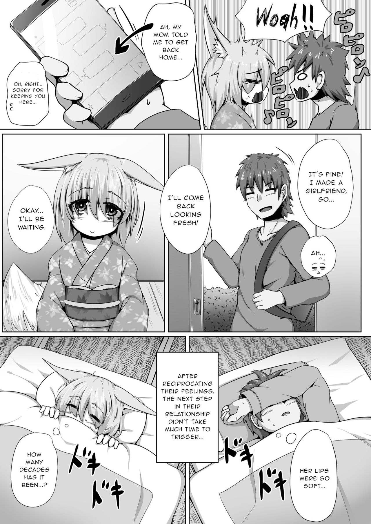 [Toriaezu. (Kitsunekov)] Kitsune no Happy End [English] page 8 full
