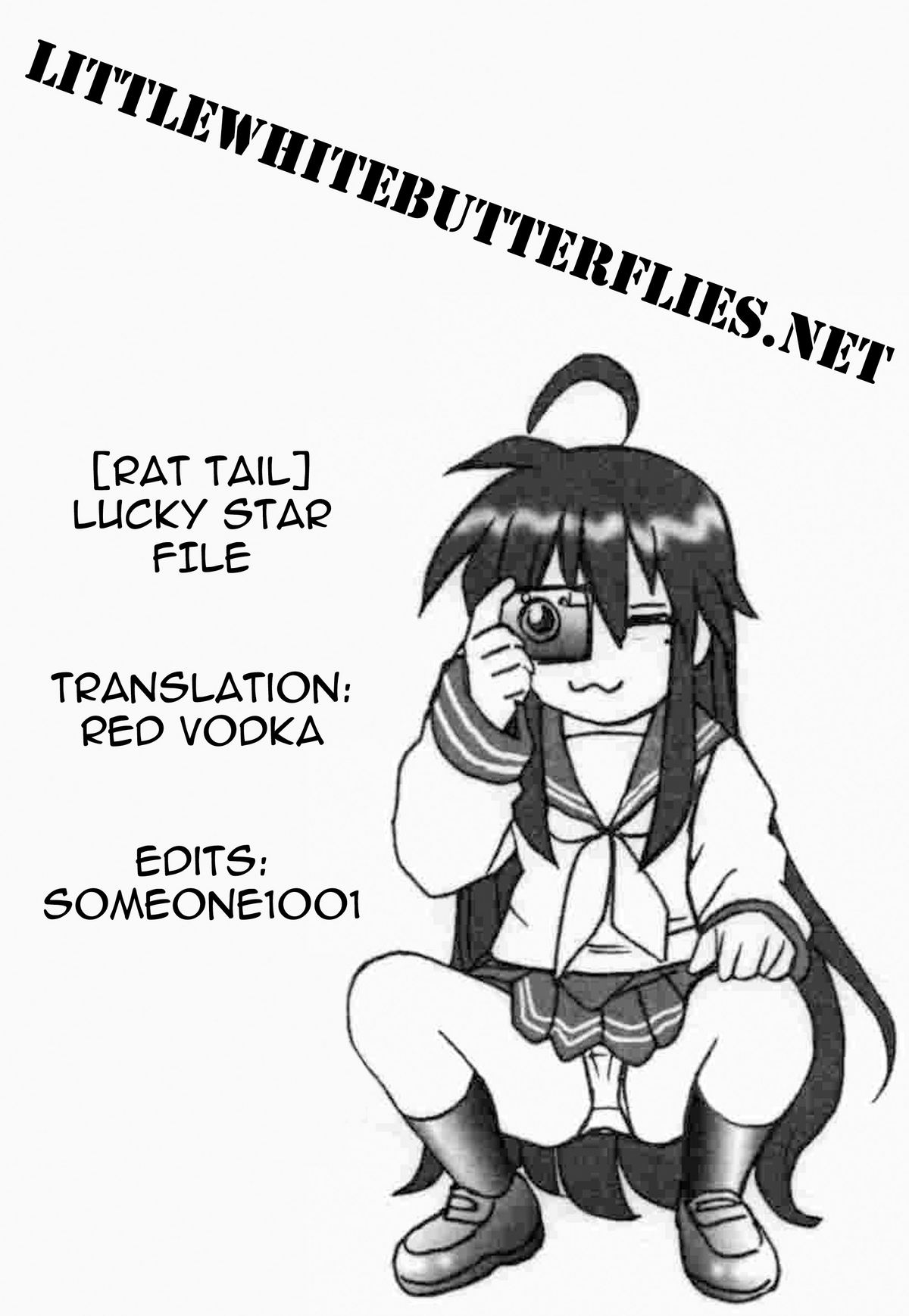 (SC36) [Rat Tail (Irie Yamazaki)] Lucky Star FILE (Lucky Star) [English] =LWB= page 11 full