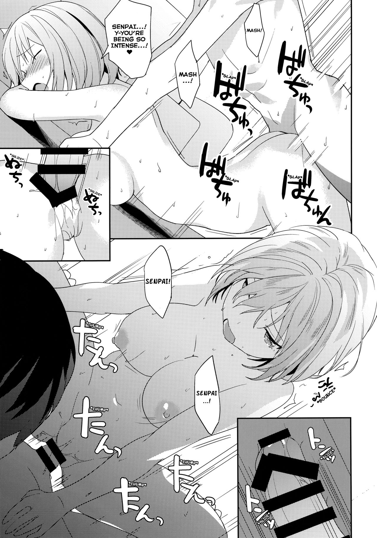 (C94) [Momiji Oroshi (Nanotaro)] Mash wa Senpai ni Chikazukitai! | Mash Wants to Be Intimate With Senpai! (Fate/Grand Order) [English] [c722435] page 18 full