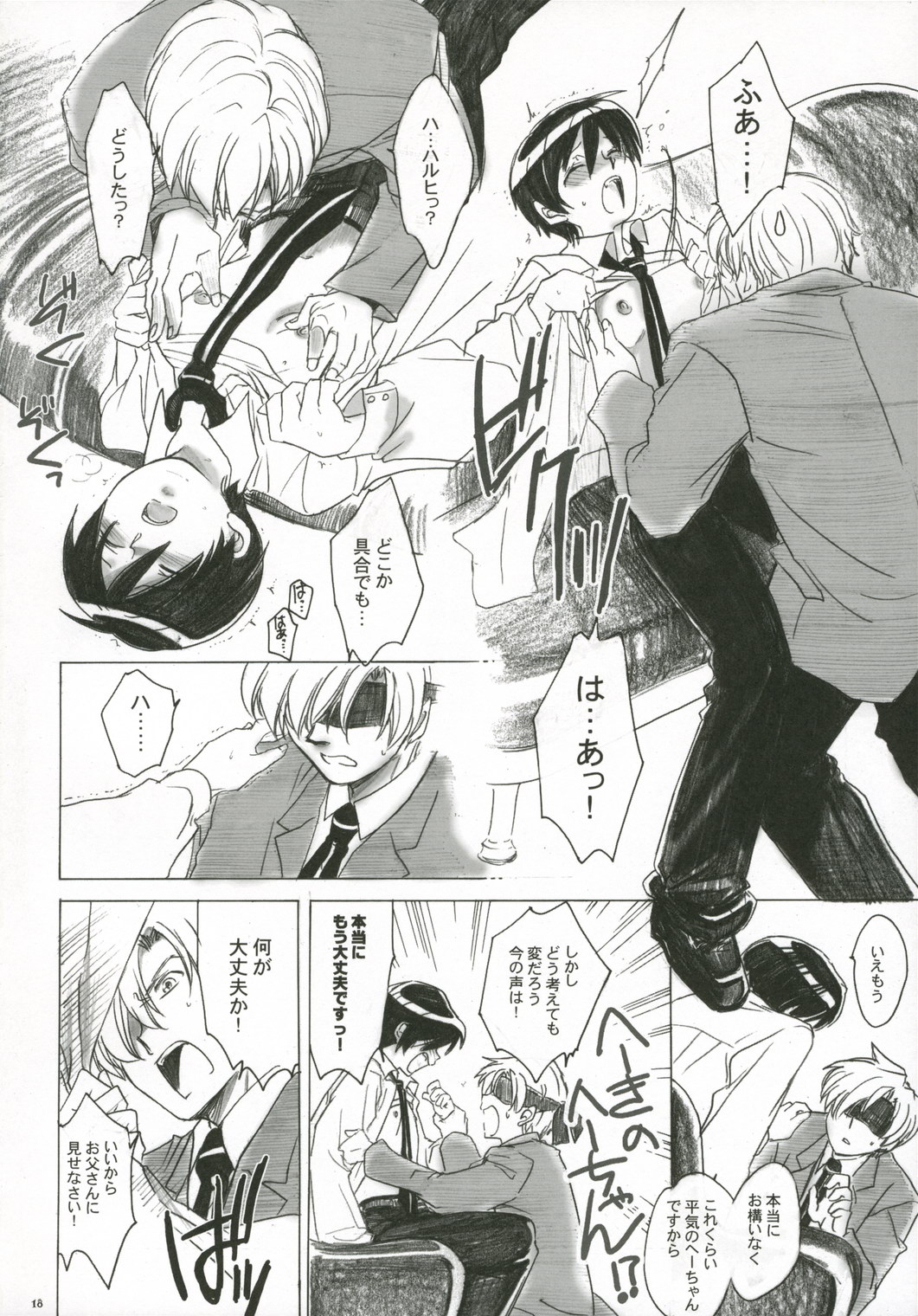 (C70)[Toko-ya (Kitoen)] Natsu Haruhi (Ouran High School Host Club) page 17 full