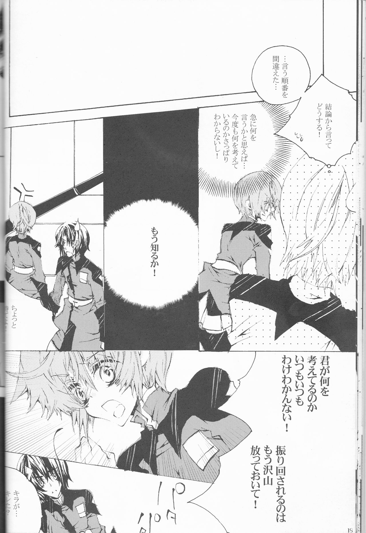 [OMEGA (Koune En)] Hoshizora Waltz (Kidou Senshi Gundam SEED DESTINY) page 18 full