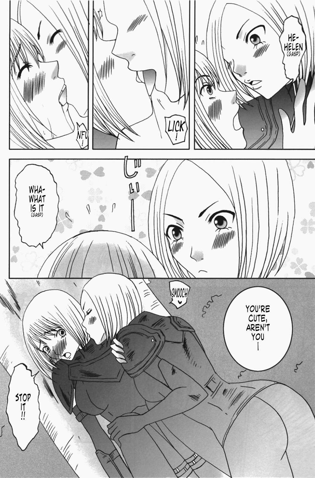 (C74) [Otome no Eden (MIYU)] Koyoi no Utage | Tonight's Feast (Claymore) [English] [Tonigobe] page 7 full