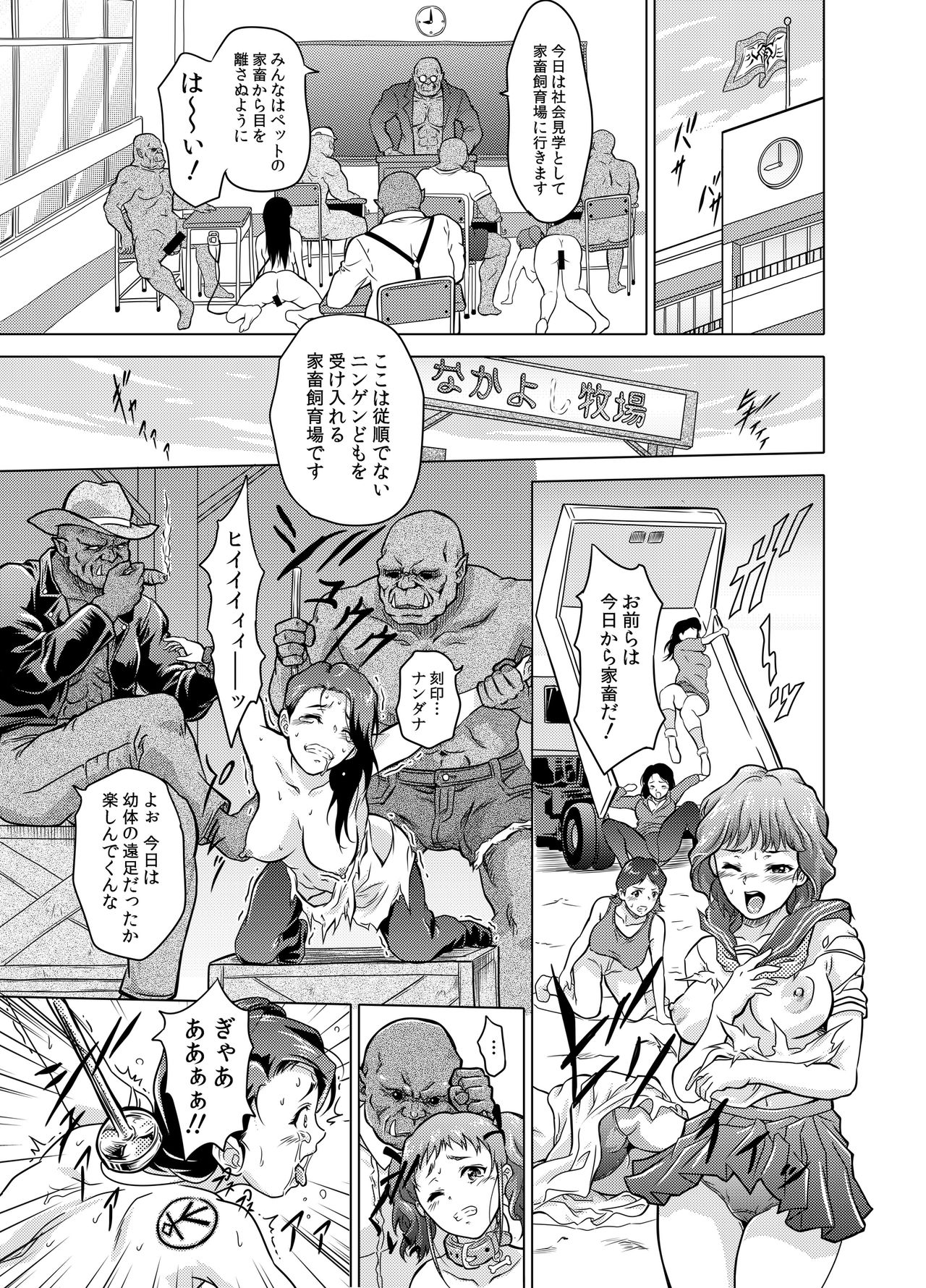 [Orc Chou (NOLIA)] Dominate Orc ~Kachiku Ika to Sareta Mijime na Ningenzoku~ page 17 full