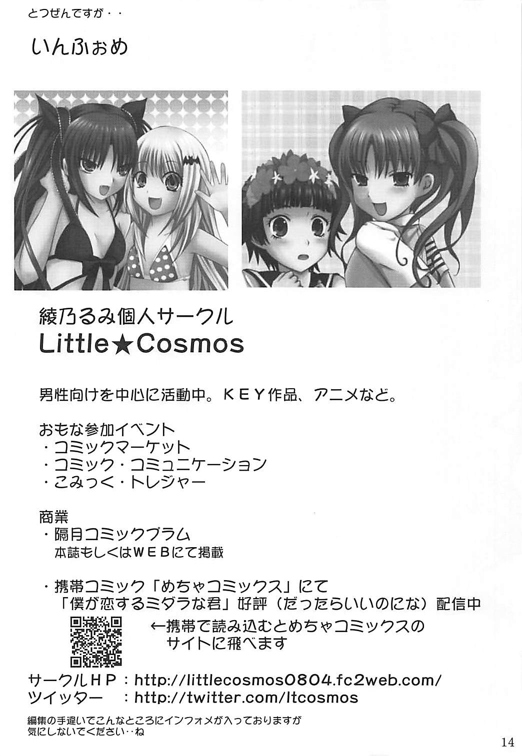 (C78) [Little★Cosmos (Ayano Rumi)] Hazunde Catch! (HeartCatch PreCure!) page 13 full