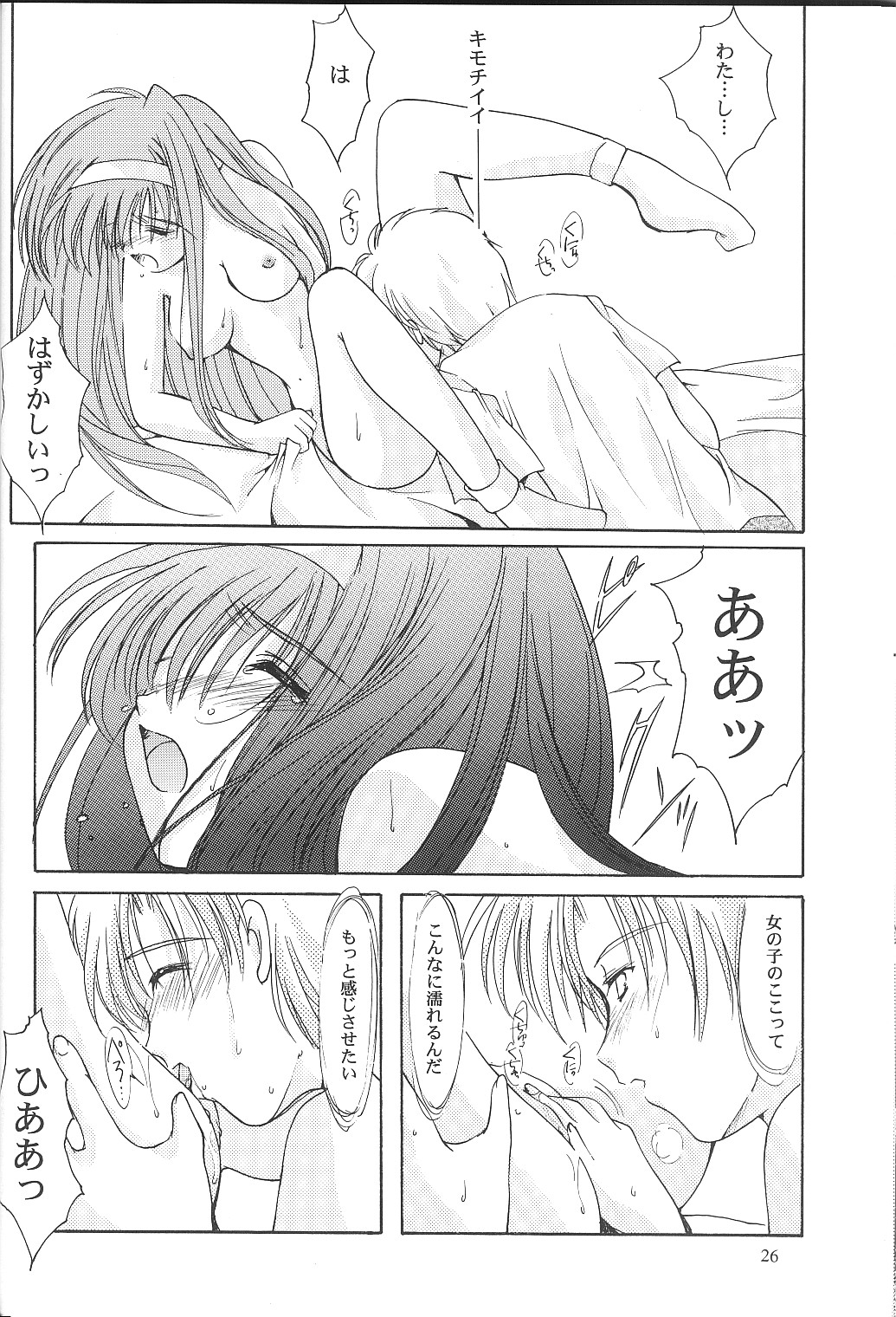 [HIGH RISK REVOLUTION] Shiori Vol.9 Garasugoshi no Real (Tokimeki Memorial) page 25 full