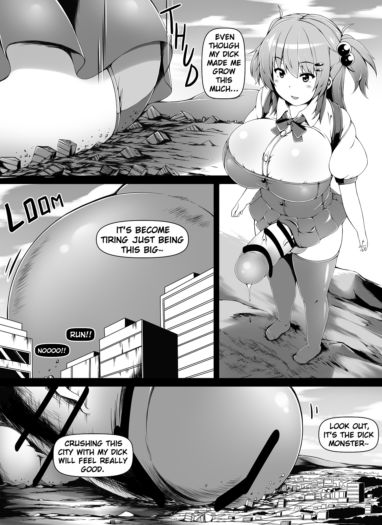 [toka] Little Futanari Sister Dream (english/japanese) page 16 full