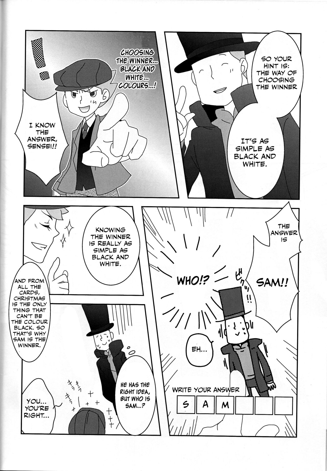 (C79) [Freeplay (Reina, Yashiyo)] Barairo seishun teiden-ki (Professor Layton) [English] [Otokonoko Scans] page 11 full